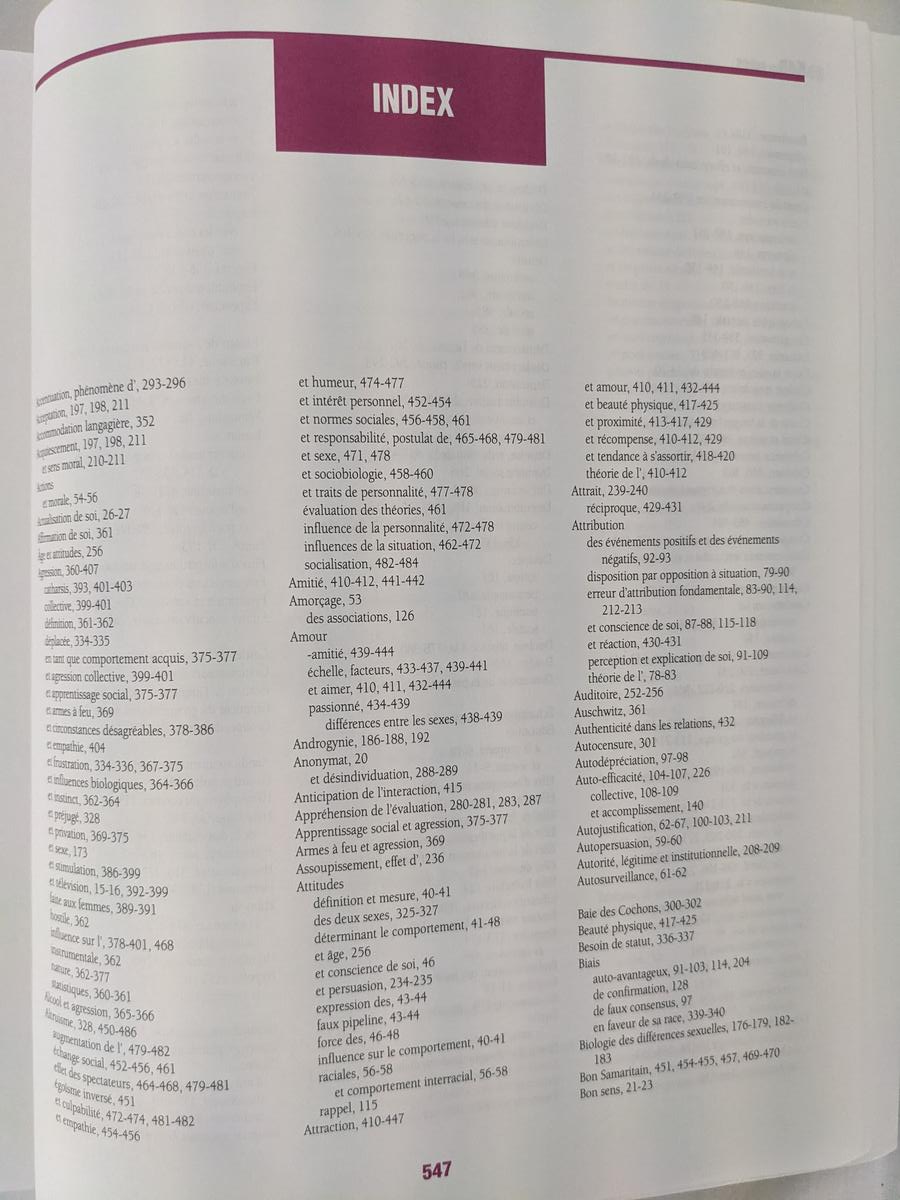Psychologie Sociale - David G Myers - Luc Lamarche - 1992 - Photo 4
