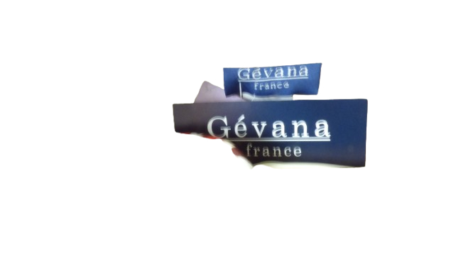 Voir photo 3 de Chemisier à rayures neuf T50 "Gévana France" Chemisier à rayures neuf T50 "Gévana France" - Vue 3 -