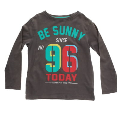 T-shirt grise imprime - Garçon - Okaidi - Age 5 ans  - Photo 0