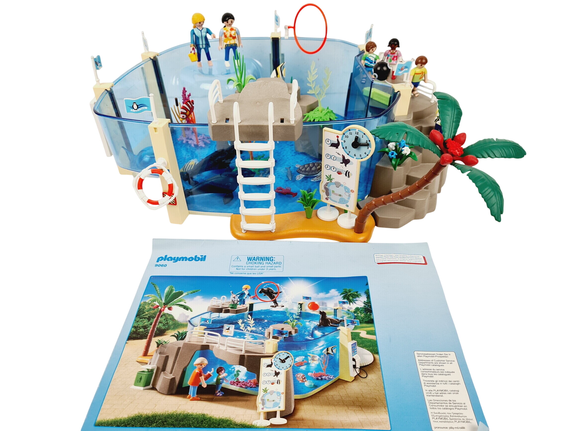 Playmobil Family fun 9060 - Aquarium marin - - Bon état sur Label Emmaüs