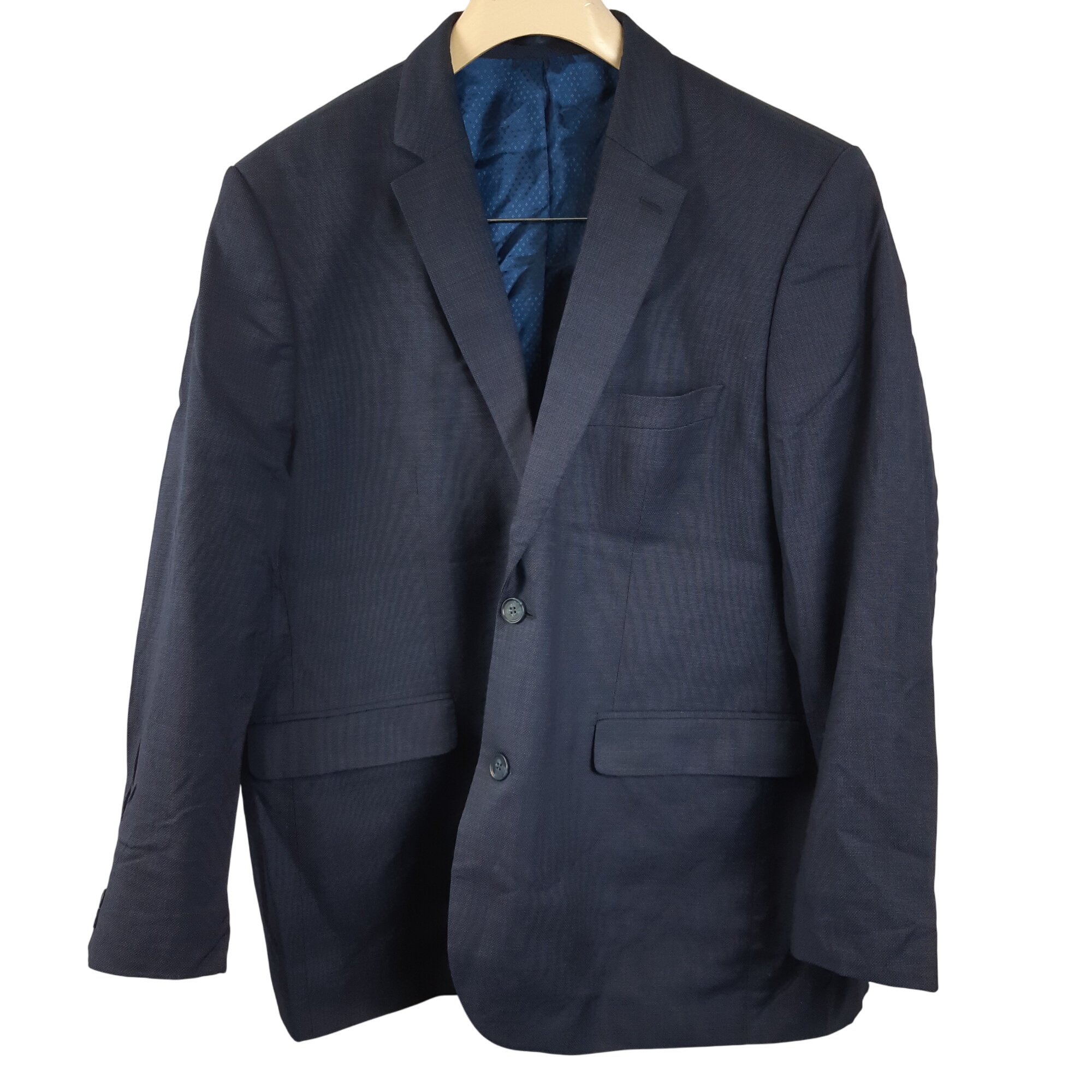Reda - Veste costume laine bleu chic - Taille 60 (estimée 47) Très bon état -  reconditionné disponible sur Label Emmaüs