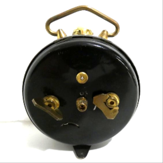 Ancien réveil mécanique Jaz Bon état - Vue 5 - 