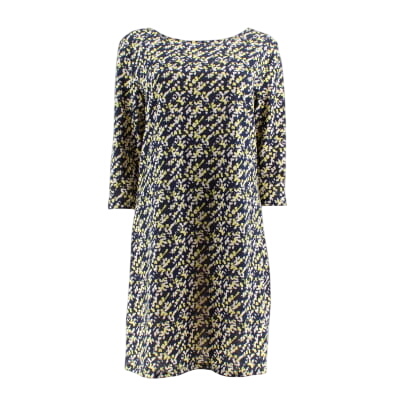 Robe marine imprime - taille L - in extenso - Modalova