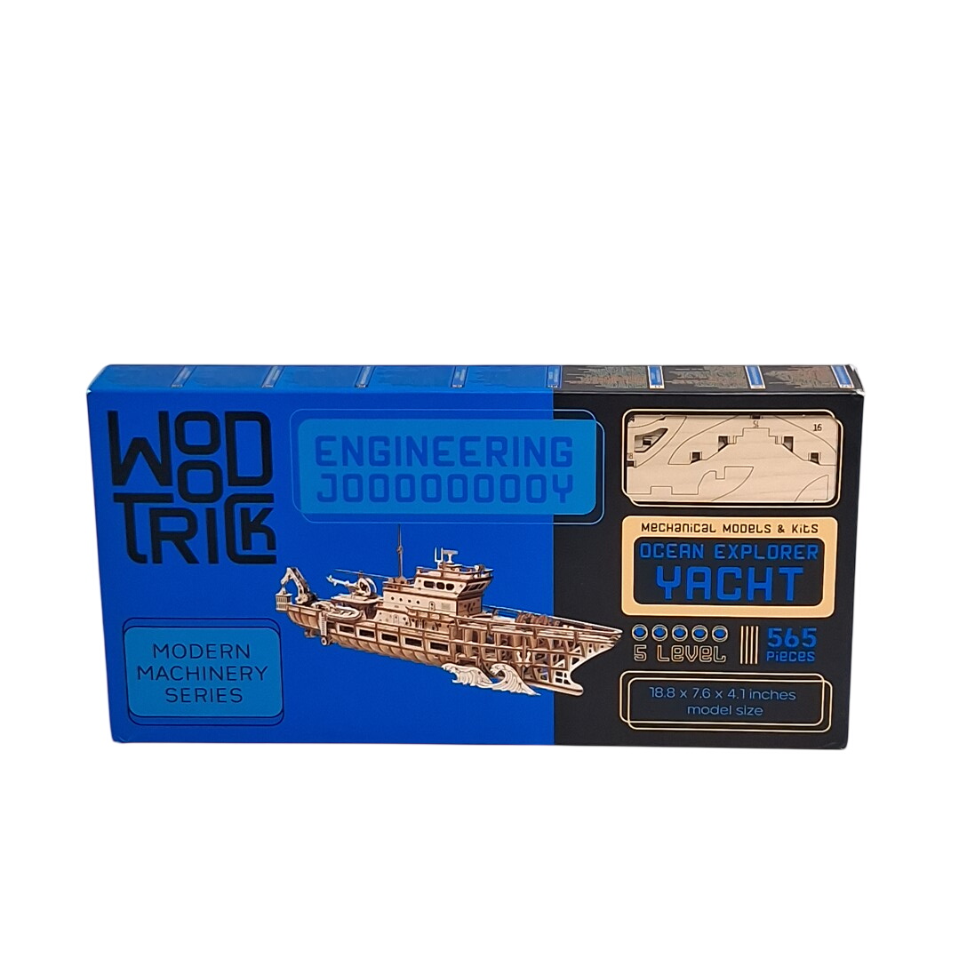 Maquette 3D en bois du Yacht Océan Explorer de Wood Trick – Le Calypso du Commandant Cousteau Très bon état -  reconditionné disponible sur Label Emmaüs