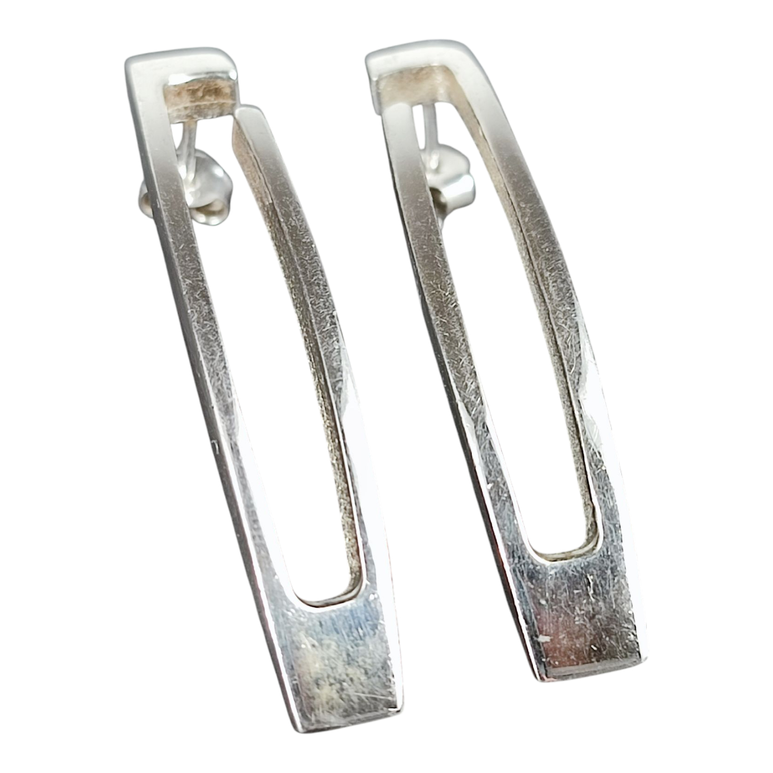 Boucles d'oreilles en argent GUCCI - Photo 3