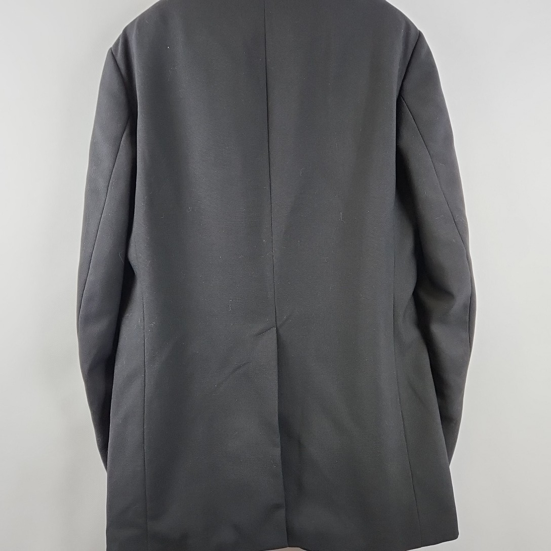 Burberrys - Manteau noir en laine - Taille 48/52 ( estimé) Très bon état - Vue 3 - 