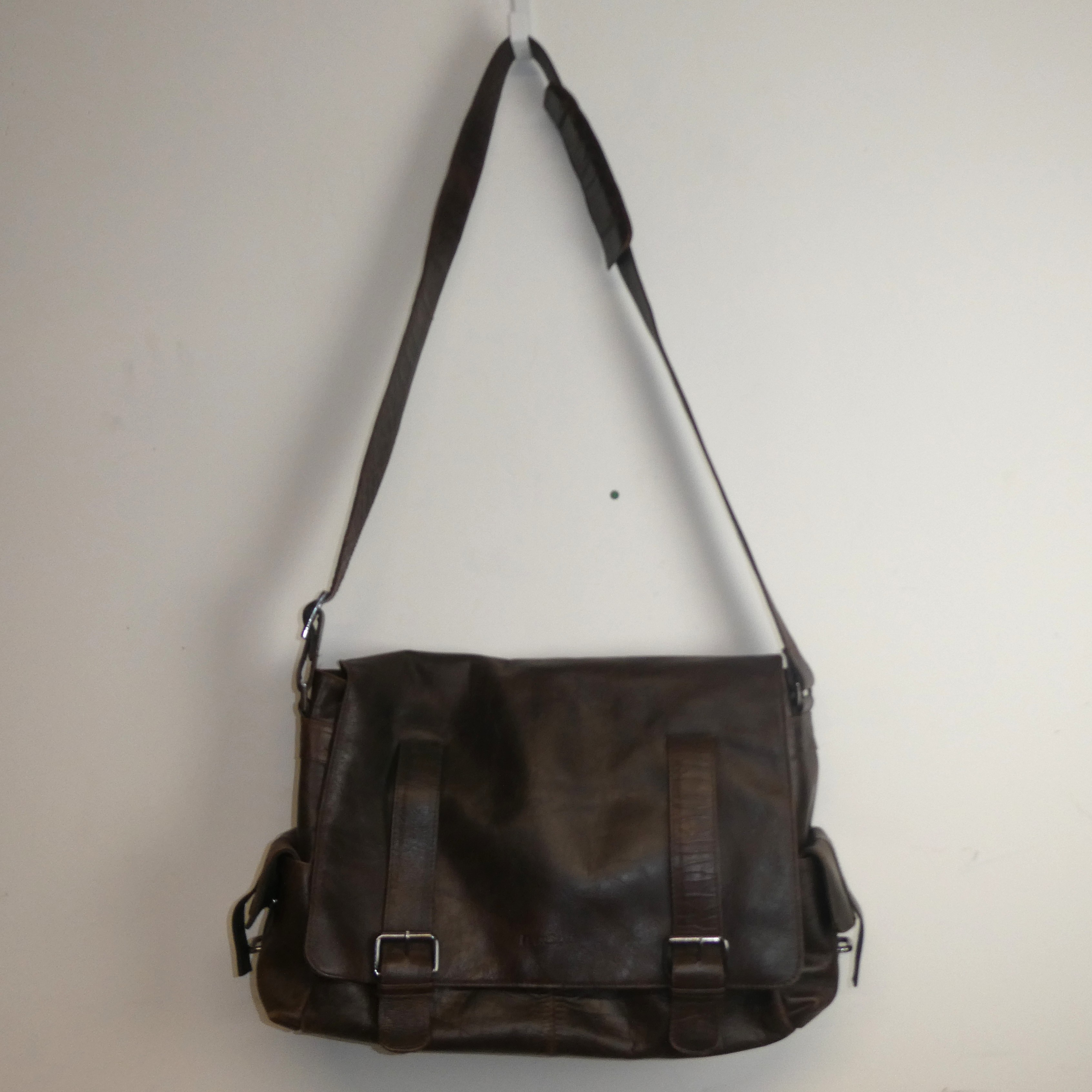 FeynSinn Sac à bandoulière marron vintage en cuir - Photo 1