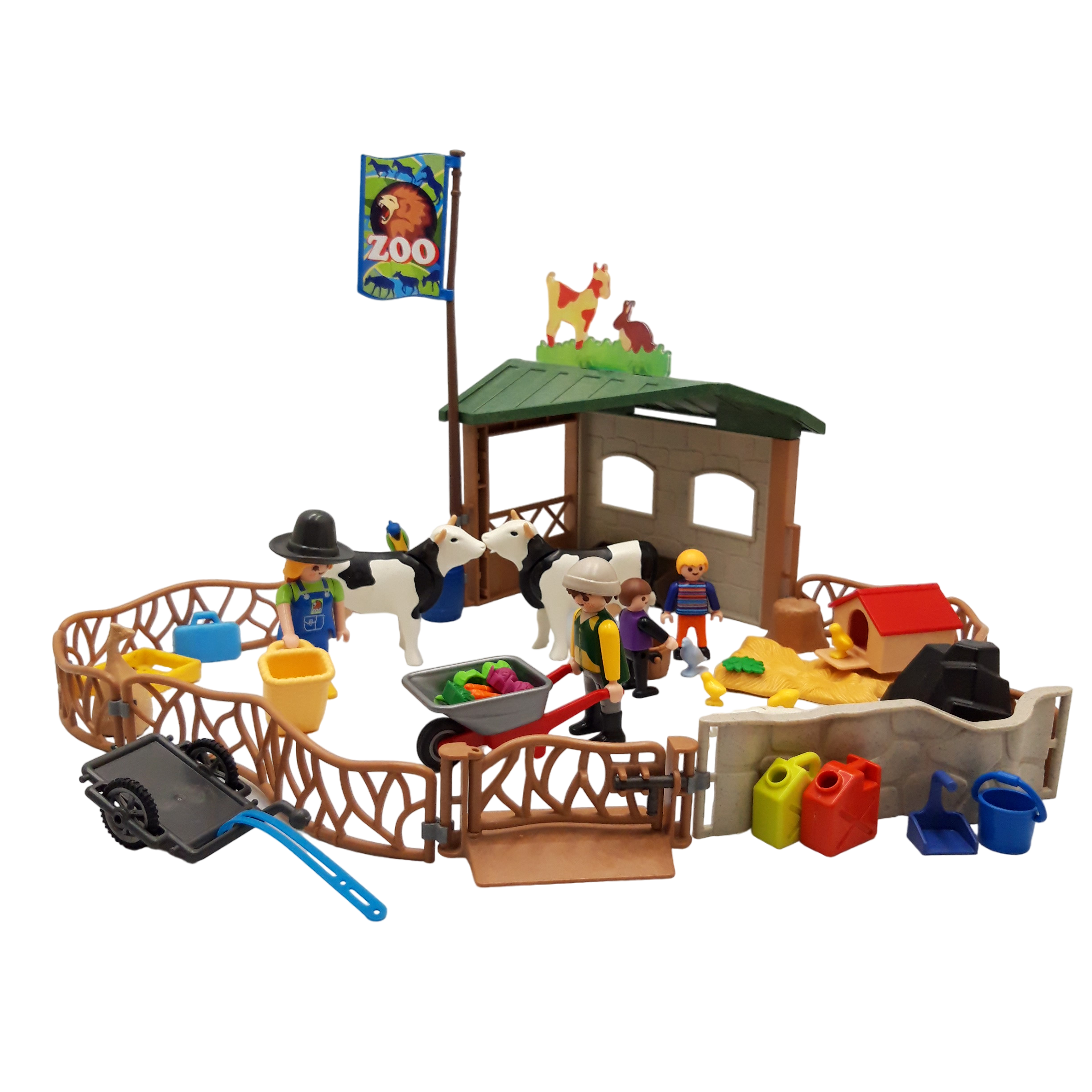 Playmobil 'Petite ferme' 34 pièces Bon état -  reconditionné disponible sur Label Emmaüs