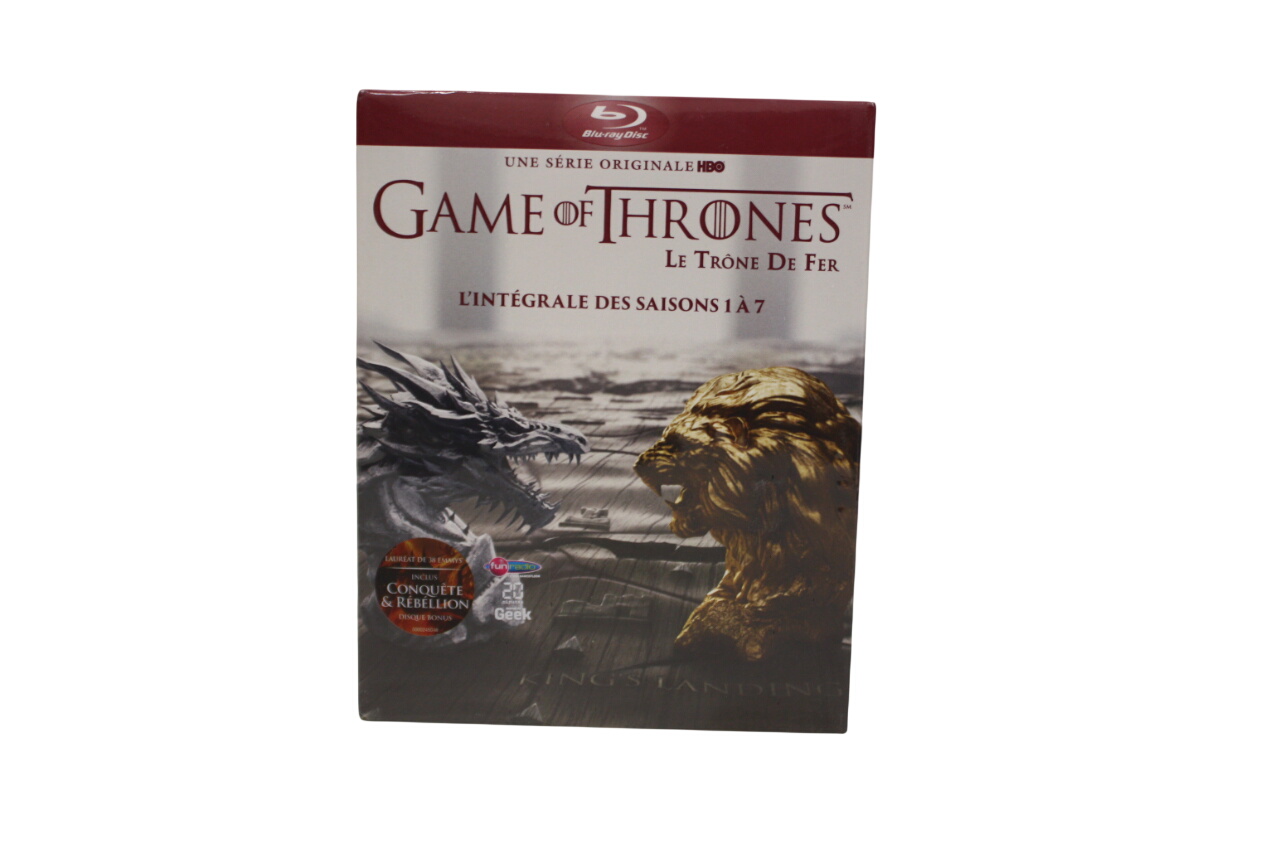 Game of Thrones Intégrale des saisons 1 à 7 Édition Blu-ray (neuf) Comme neuf -  reconditionné disponible sur Label Emmaüs