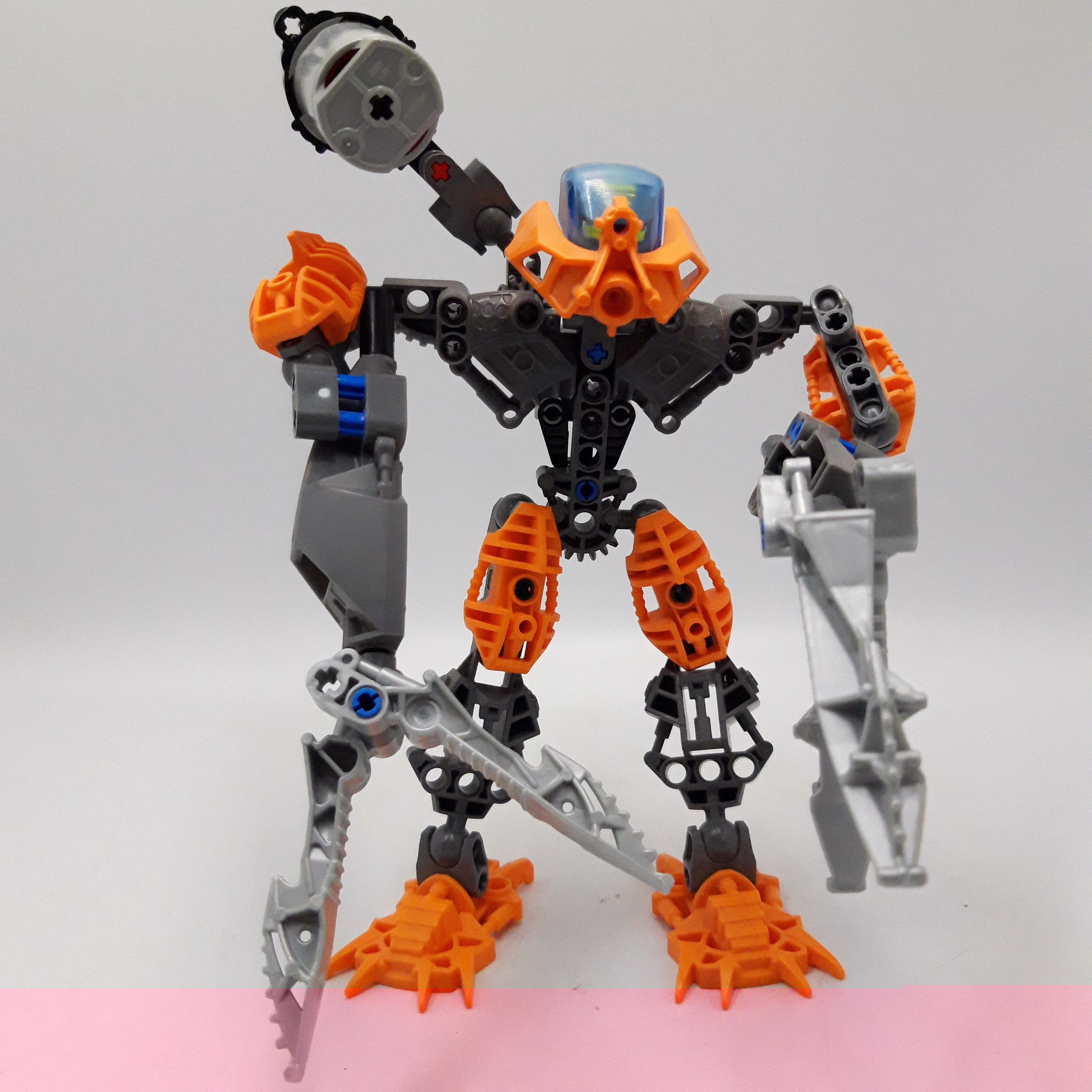 Voir photo 3 de LEGO Bionicle 8687 "Toa Pohatu", Année : 2008, Complet. LEGO Bionicle 8687 "Toa Pohatu", Année : 2008, Complet. Bon état - Vue 3 -
