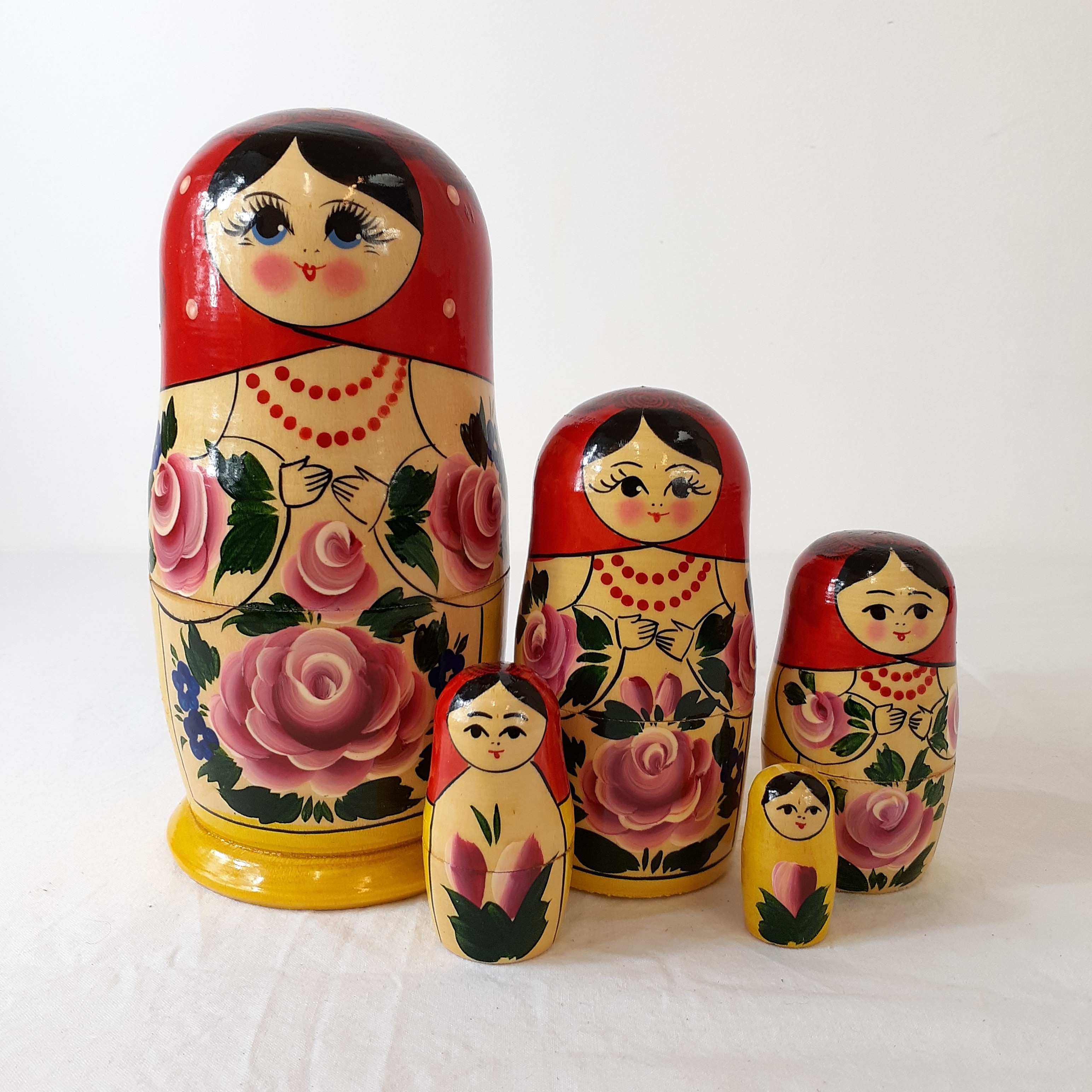 Poupée russe Matriochka, ensemble de 5 pièces - France