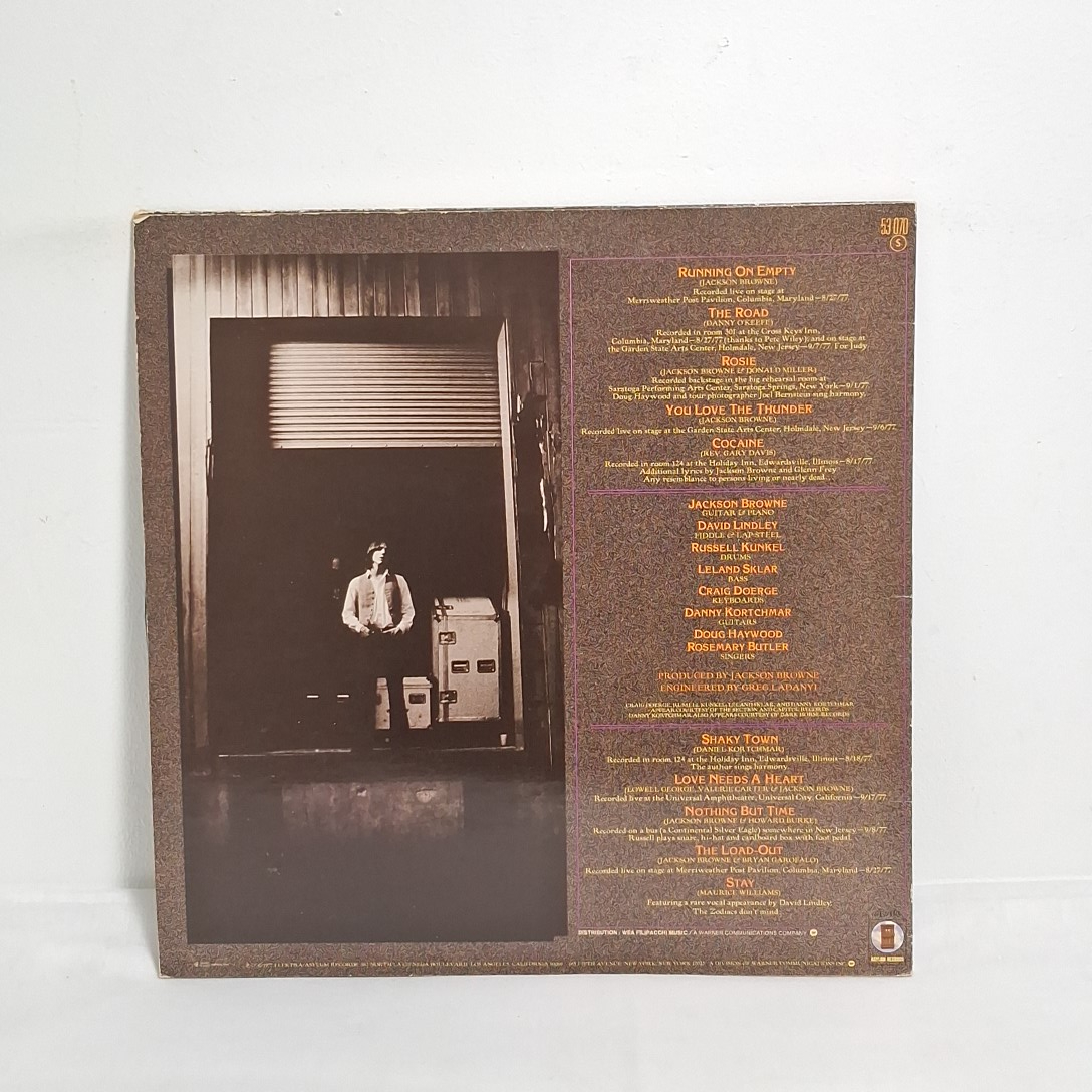 Voir photo 3 de Album Jackson Browne " running on empty" en vinyle 33t Album Jackson Browne " running on empty" en vinyle 33t État correct - Vue 3 -