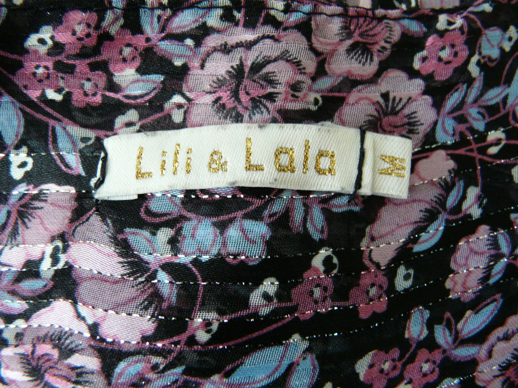 RF186 - Robe longue cache-coeur - Lili & Lala -Taille M Très bon état - Vue 9 - 