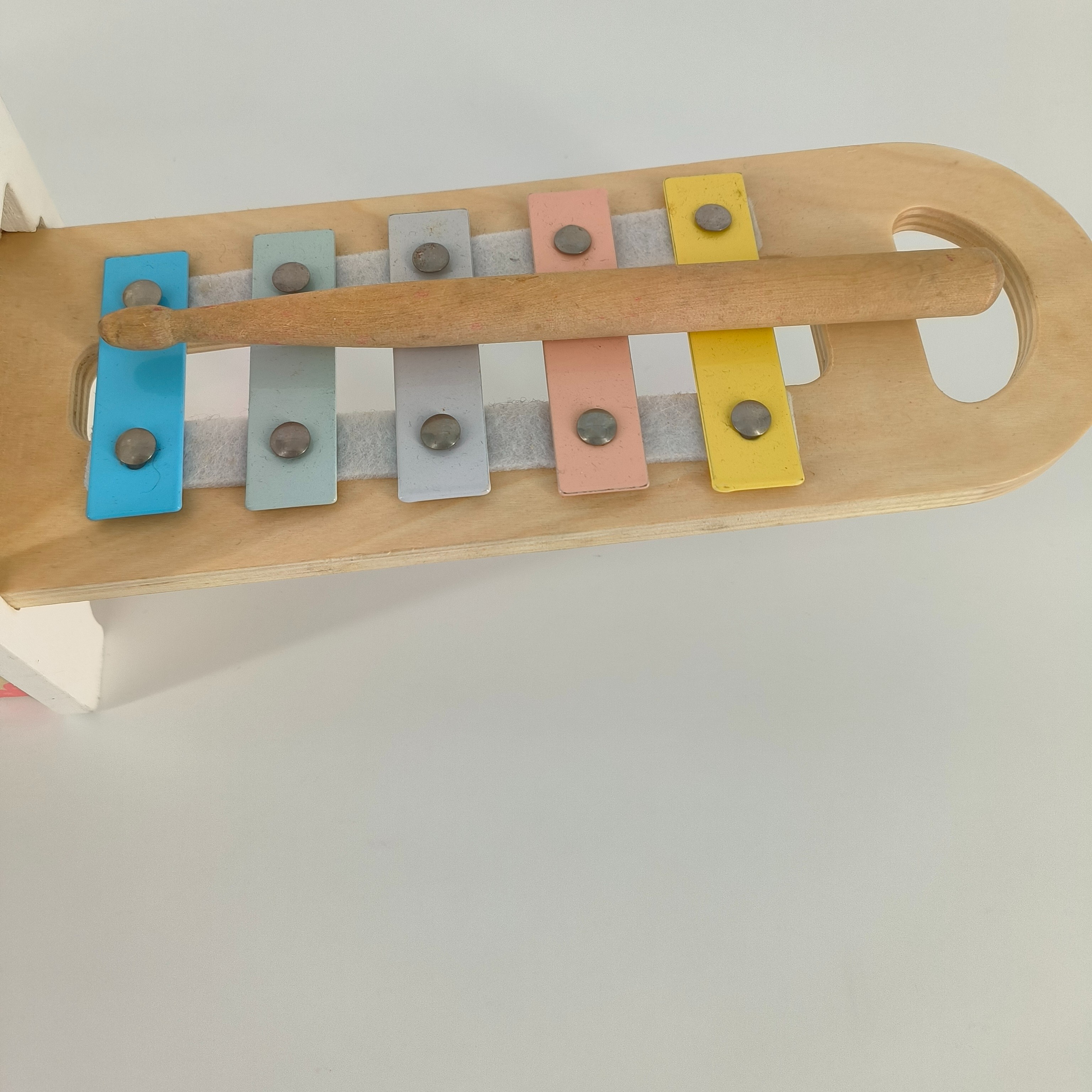 Jeu d'éveil en bois-Tap tap xylo pure-Janod  - Vue 4 - 
