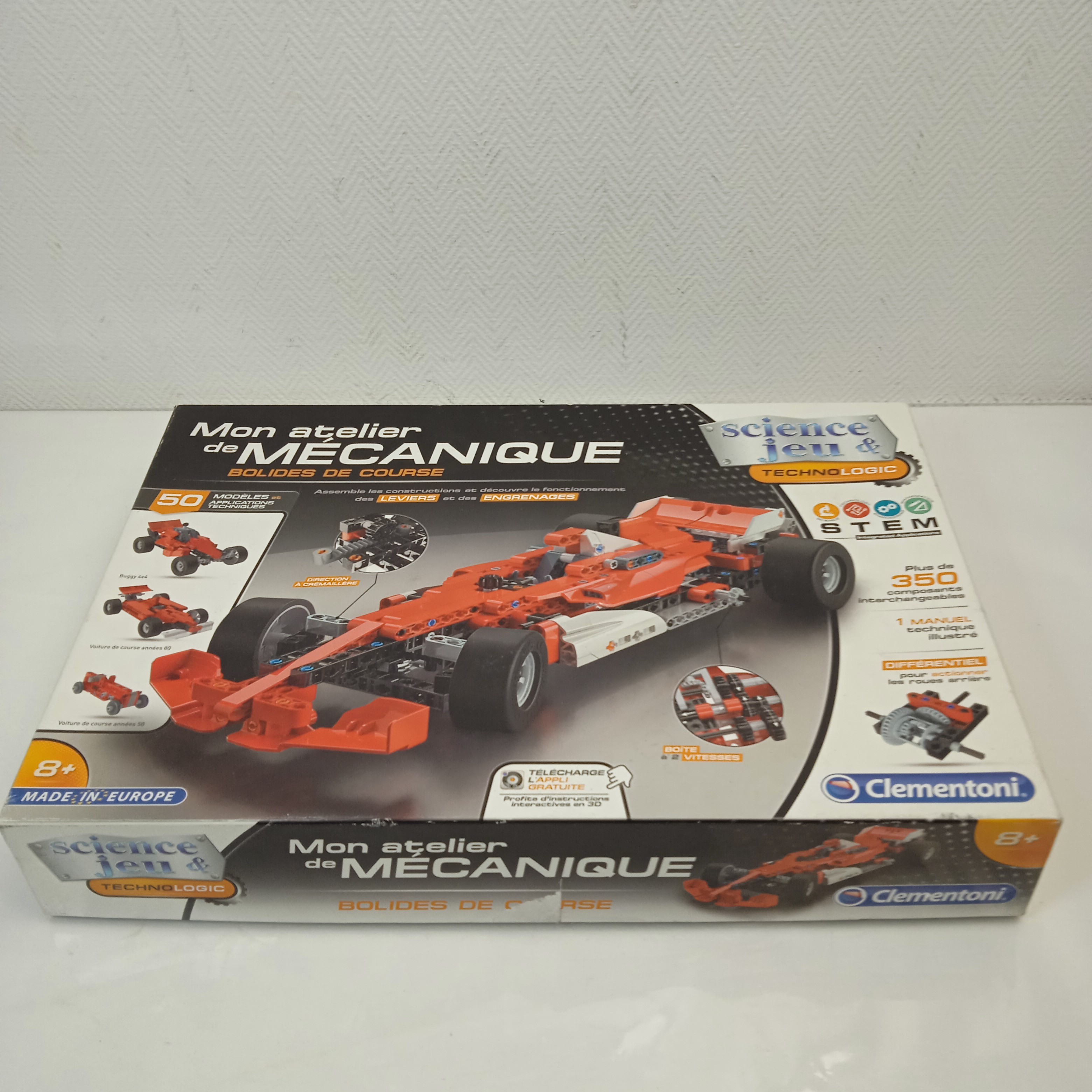 Jouet Clémentoni Mon Atelier Mécanique Bolide de Course Bon état - Vue 4 - 