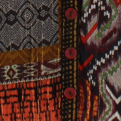 Jupe multicolore imprimée - Femme - DESIGUAL - Taille 38 - Photo 3