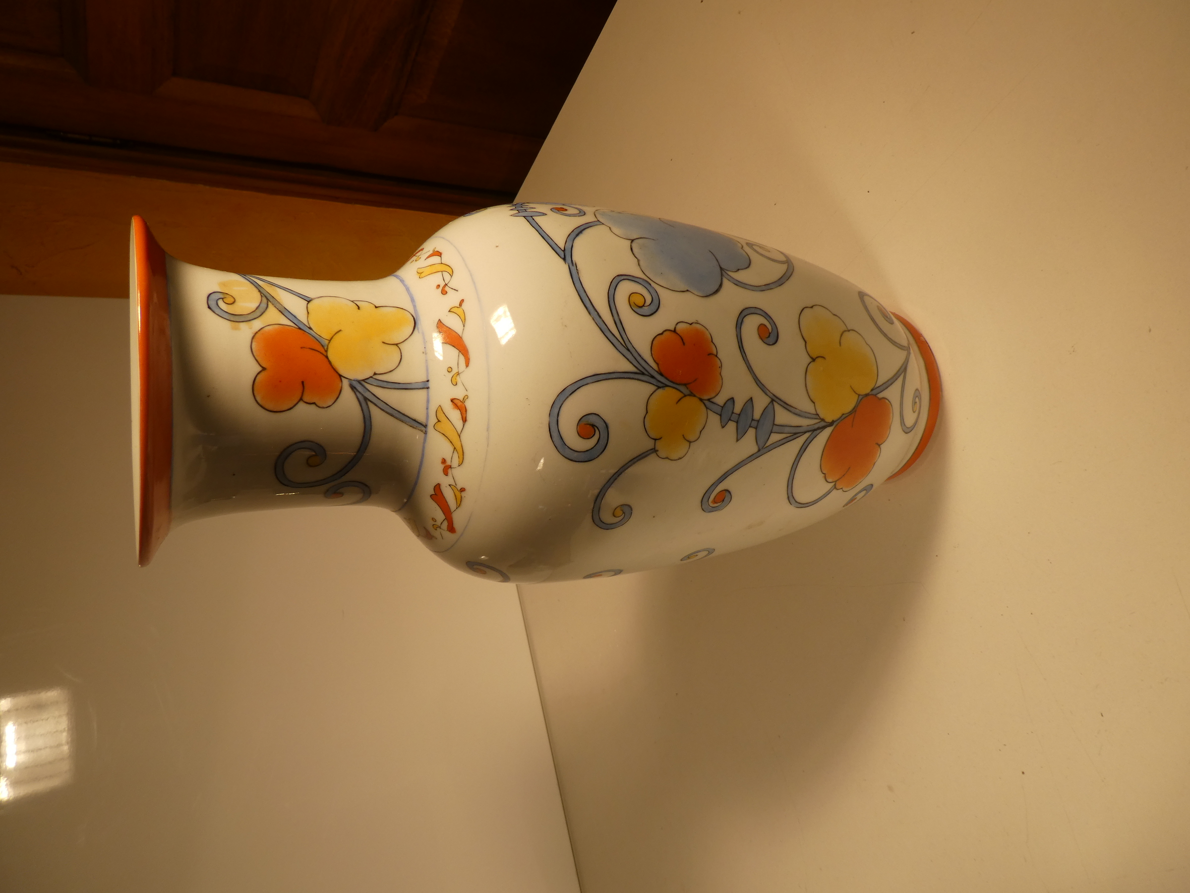 Vase porcelaine  État correct - Vue 4 - 