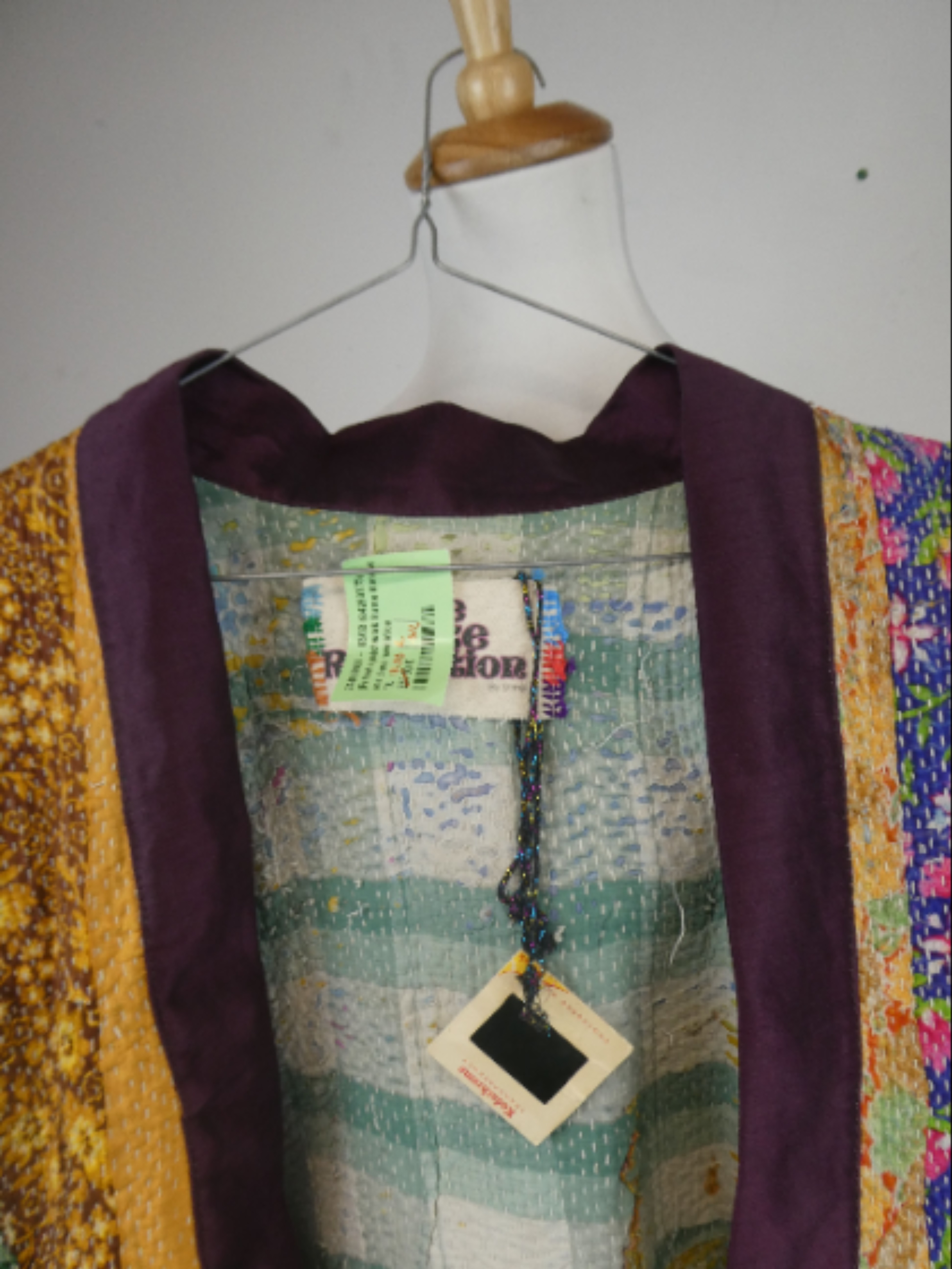 Peace Révélation - Veste patchwork Kimono - One Piece Révélation - TU - Photo 3