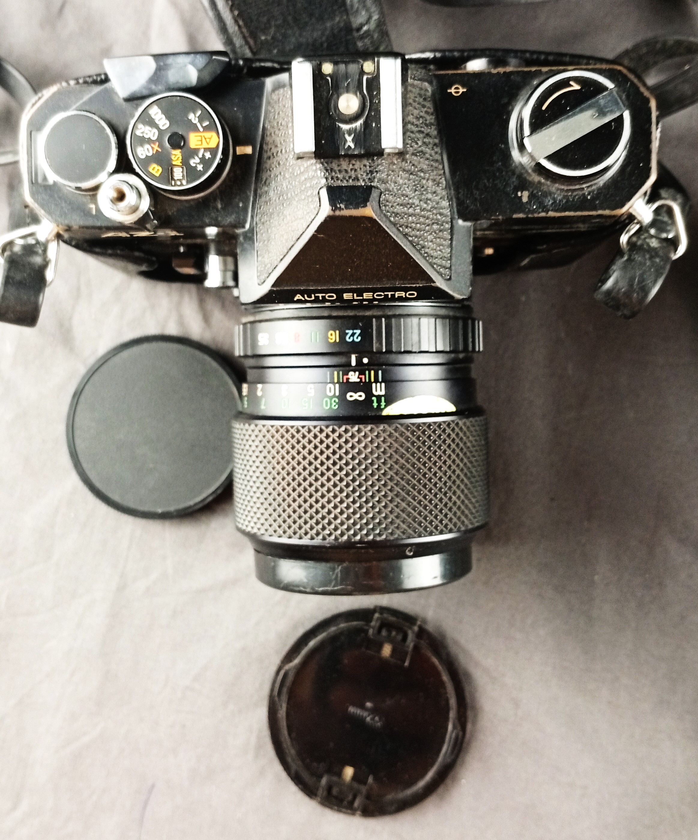 Appareil photo Argentique FUJICA AZ-1 AUTO ELECTRO avec objectif TAMRON 28mm F/2.8BBAR MULTI C - Photo 2