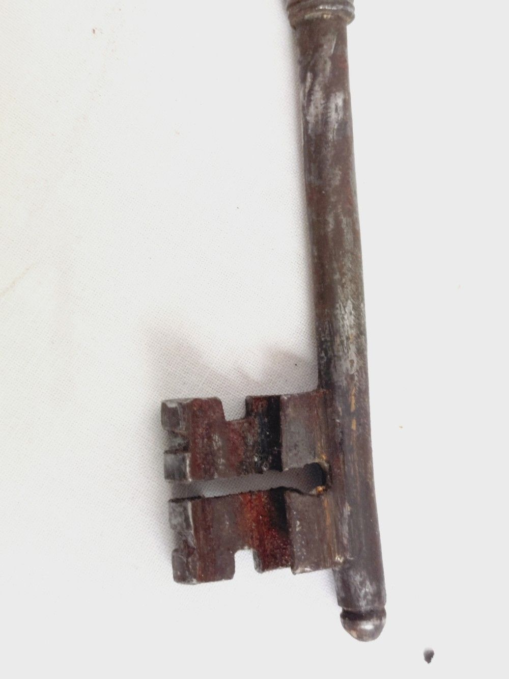 Ancienne serrure de porte d'entrée en fer forgé 18ème - Photo 15