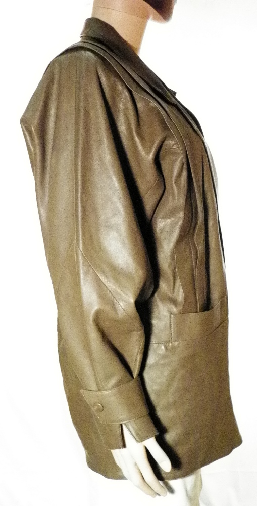 Veste Femme Marron Taille Estimée M/L. Bon état - Vue 4 - 