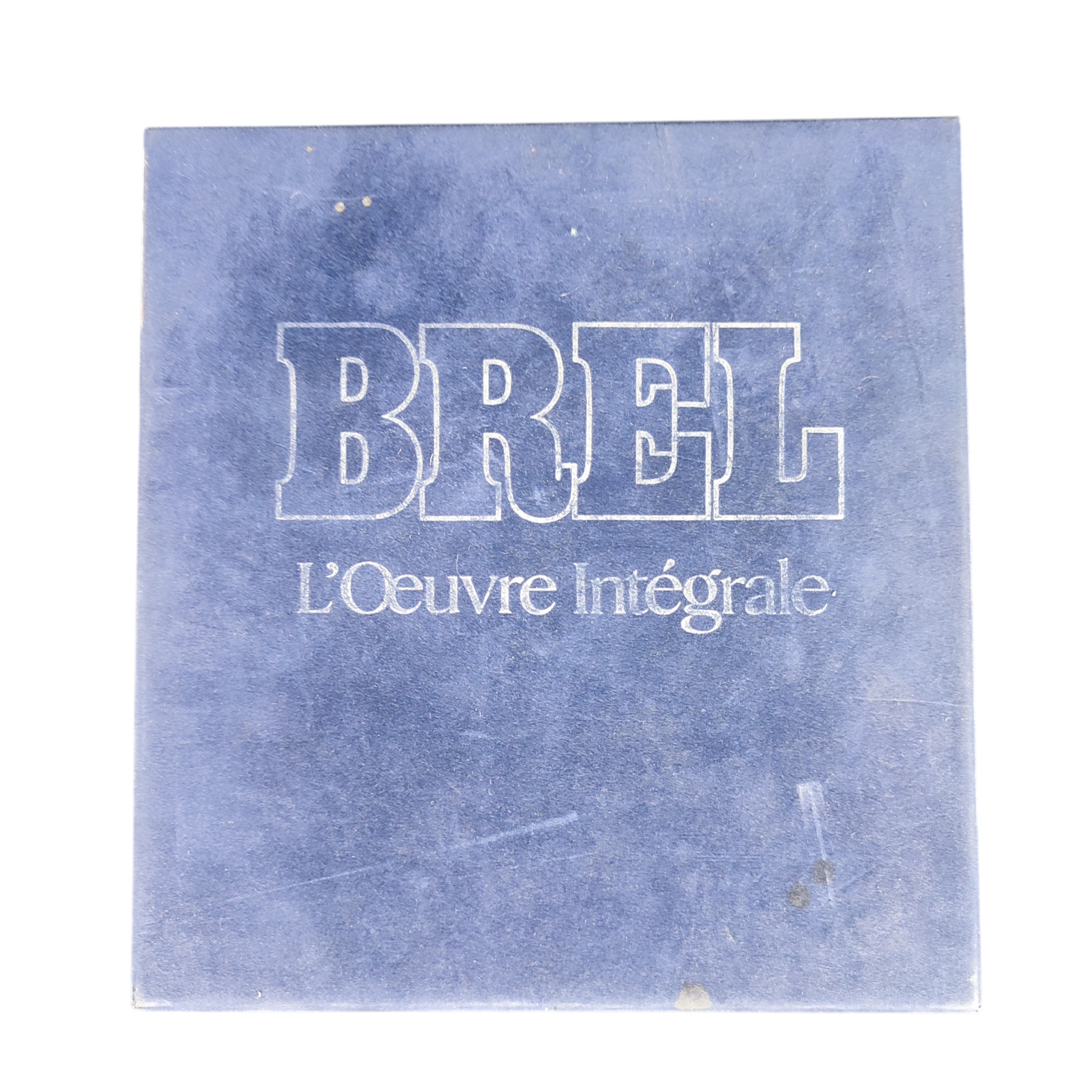"BREL : L'oeuvre intégrale" en 12 cassettes audio Bon état -  reconditionné disponible sur Label Emmaüs