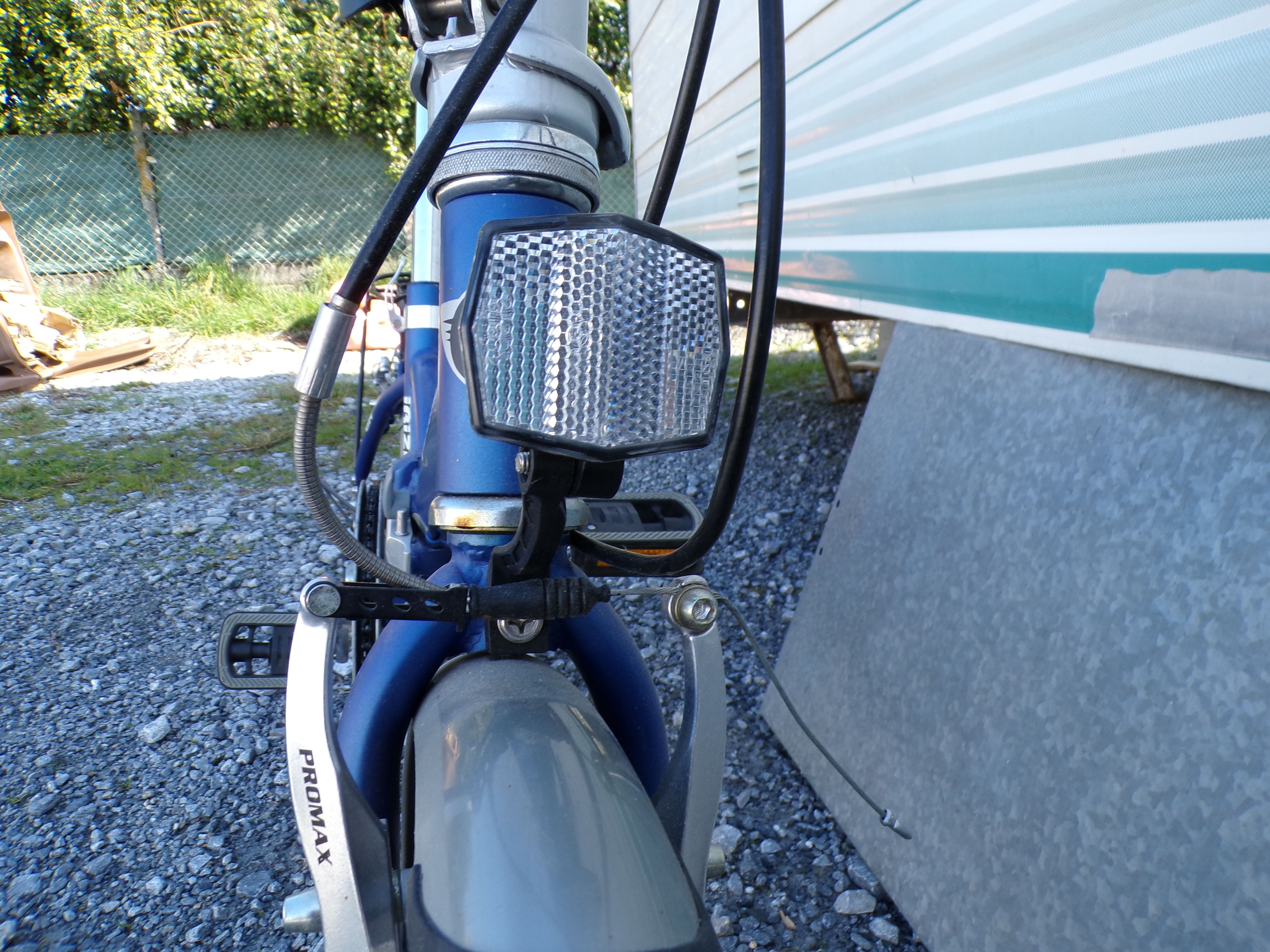 Voir photo 5 de Vélo pliant adulte bleu Ibiza Vélo pliant adulte bleu Ibiza Comme neuf - Vue 5 -