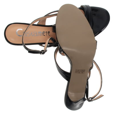 Chaussures noires à talon 10 cm - Femme - CASTAMERE - Pointures 43 - Photo 2