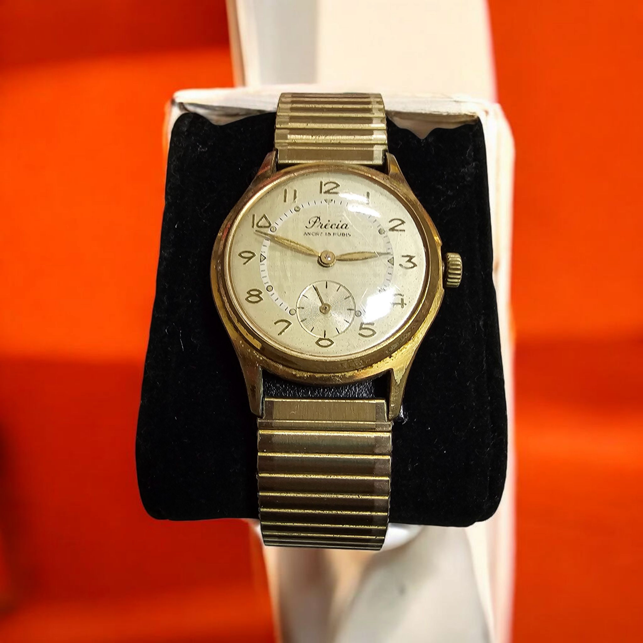 Montre Homme mécanique marque Precia 