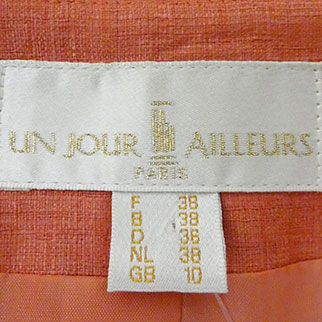 Veste corail - femme - Un jour ailleurs Paris - taille 38 - Photo 4