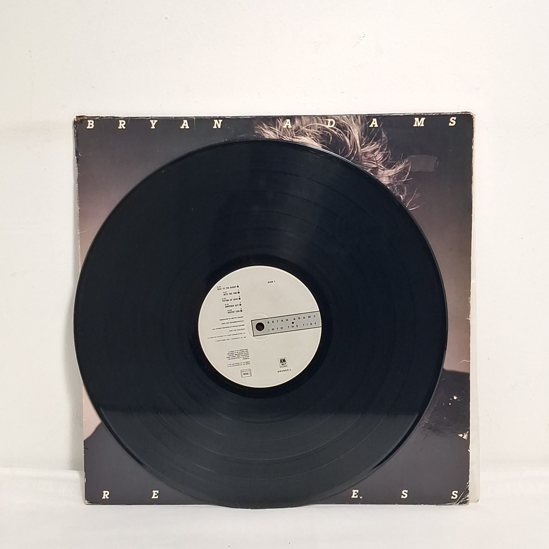 Album Bryan Adams " Reckless" en vinyle 33t État correct - Vue 2 - 