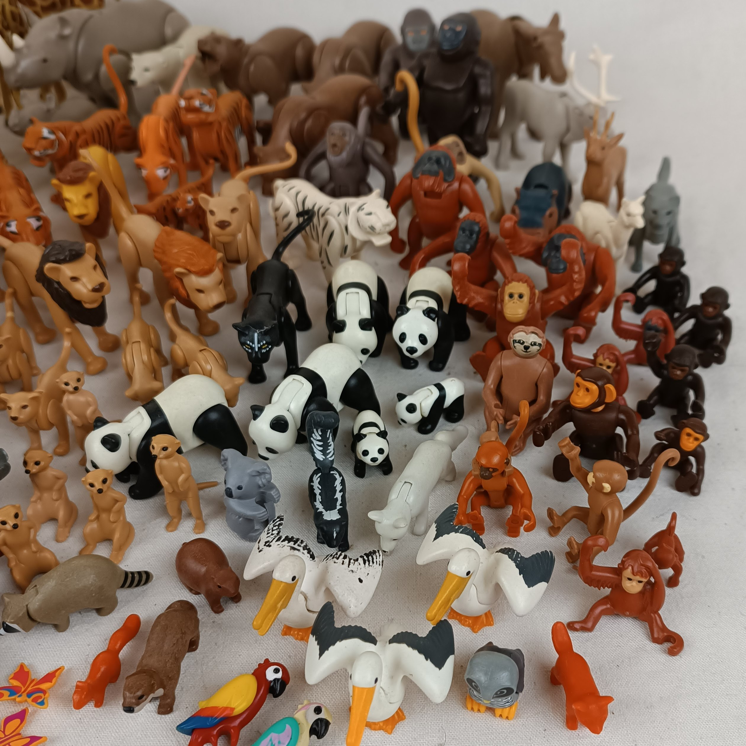 Ensemble Playmobil Zoo, Parc animalier et autres extensions : 175 animaux, 24 personnages Bon état - Vue 28 - 