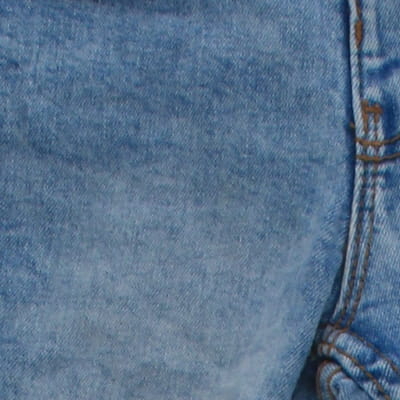 Pantalon bleu délavé - Enfant - DENIM - Taille 1-2 ans - Photo 2
