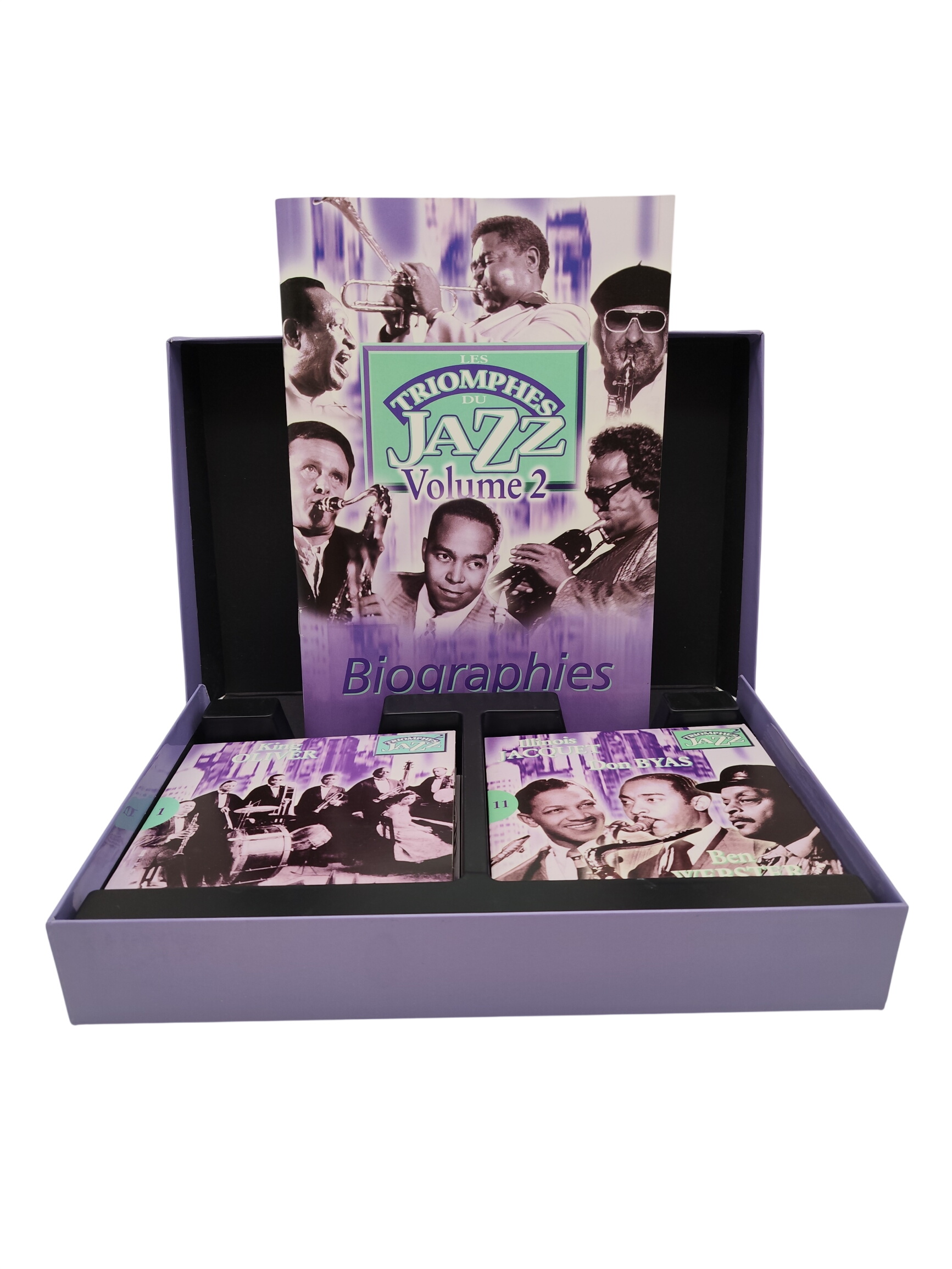 Coffret "Les Triomphes du Jazz" Très bon état -  reconditionné disponible sur Label Emmaüs