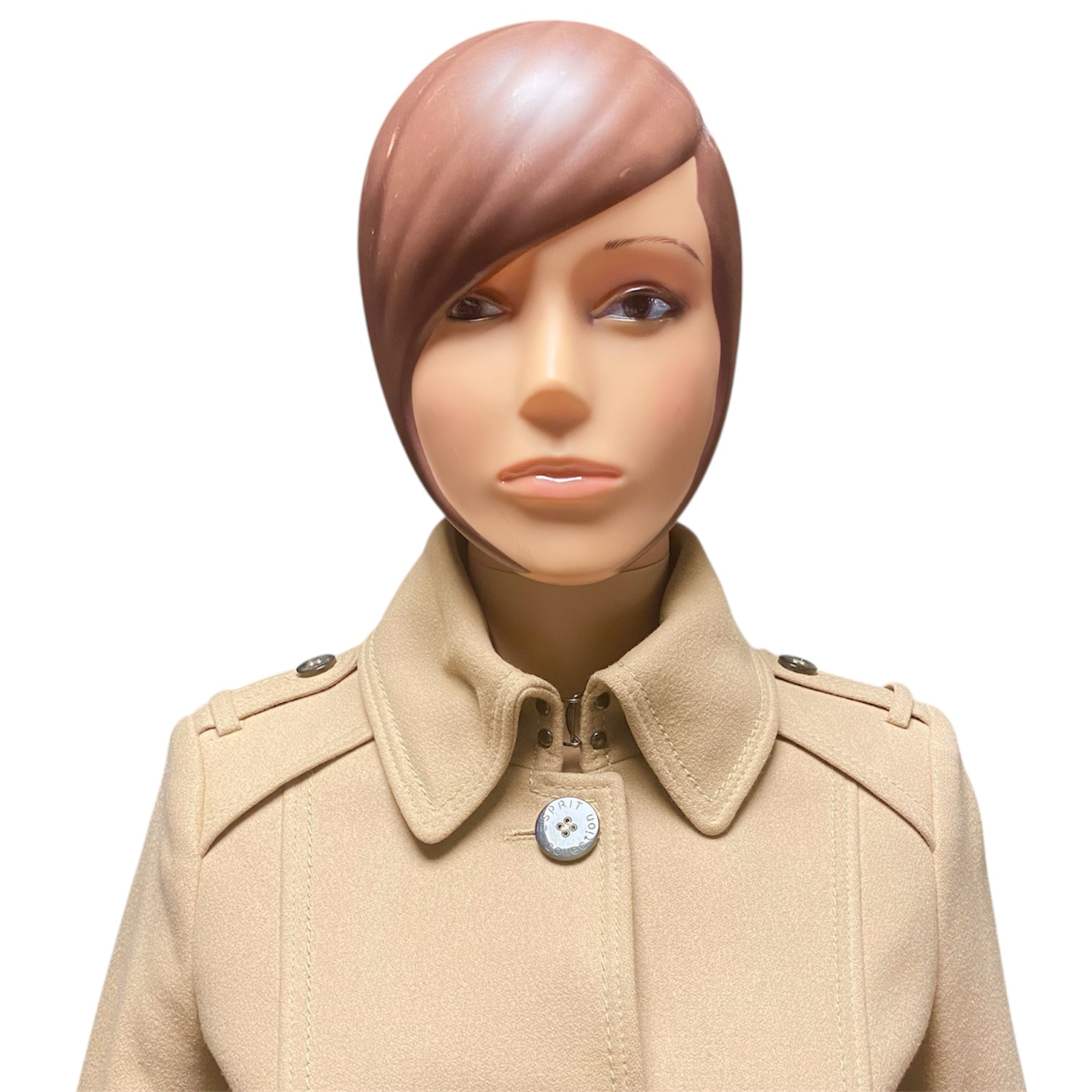 Voir photo 5 de Manteau femme en beige- Esprit - 38 Manteau femme en beige- Esprit - 38 Très bon état - Vue 5 -