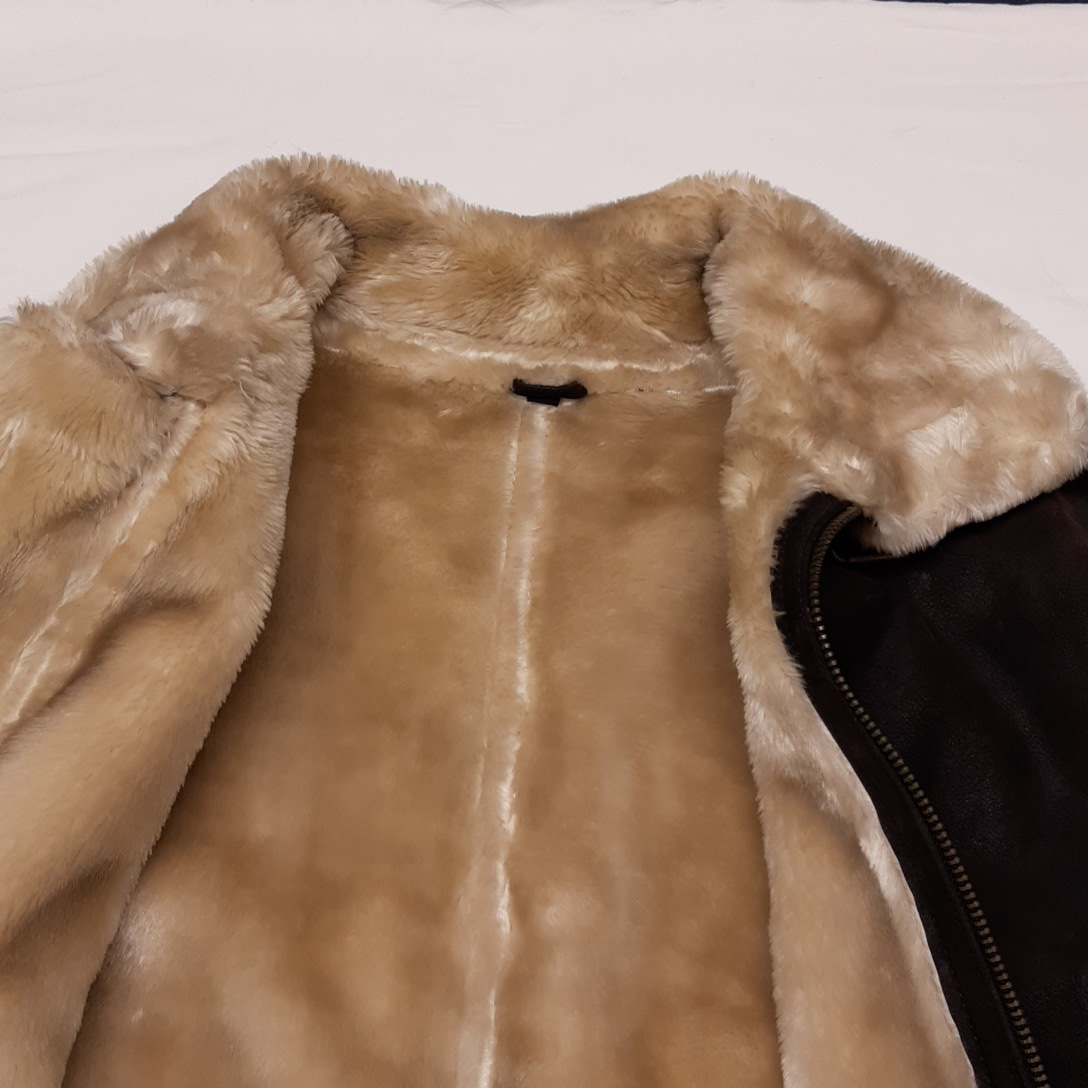 Veste homme en croute de porc État correct - Vue 3 - 