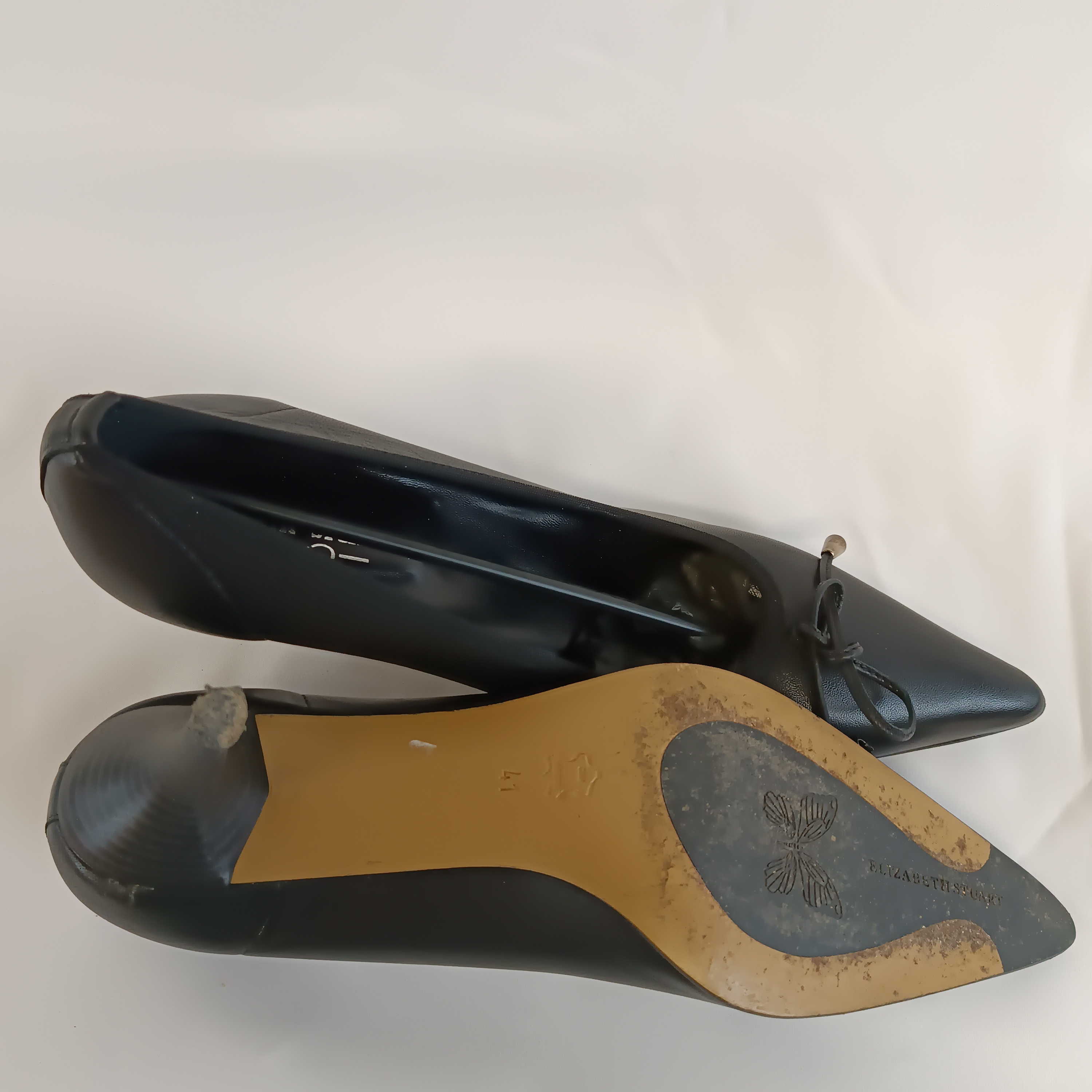 ESCARPINS FEMME CUIR Très bon état - Vue 3 - 