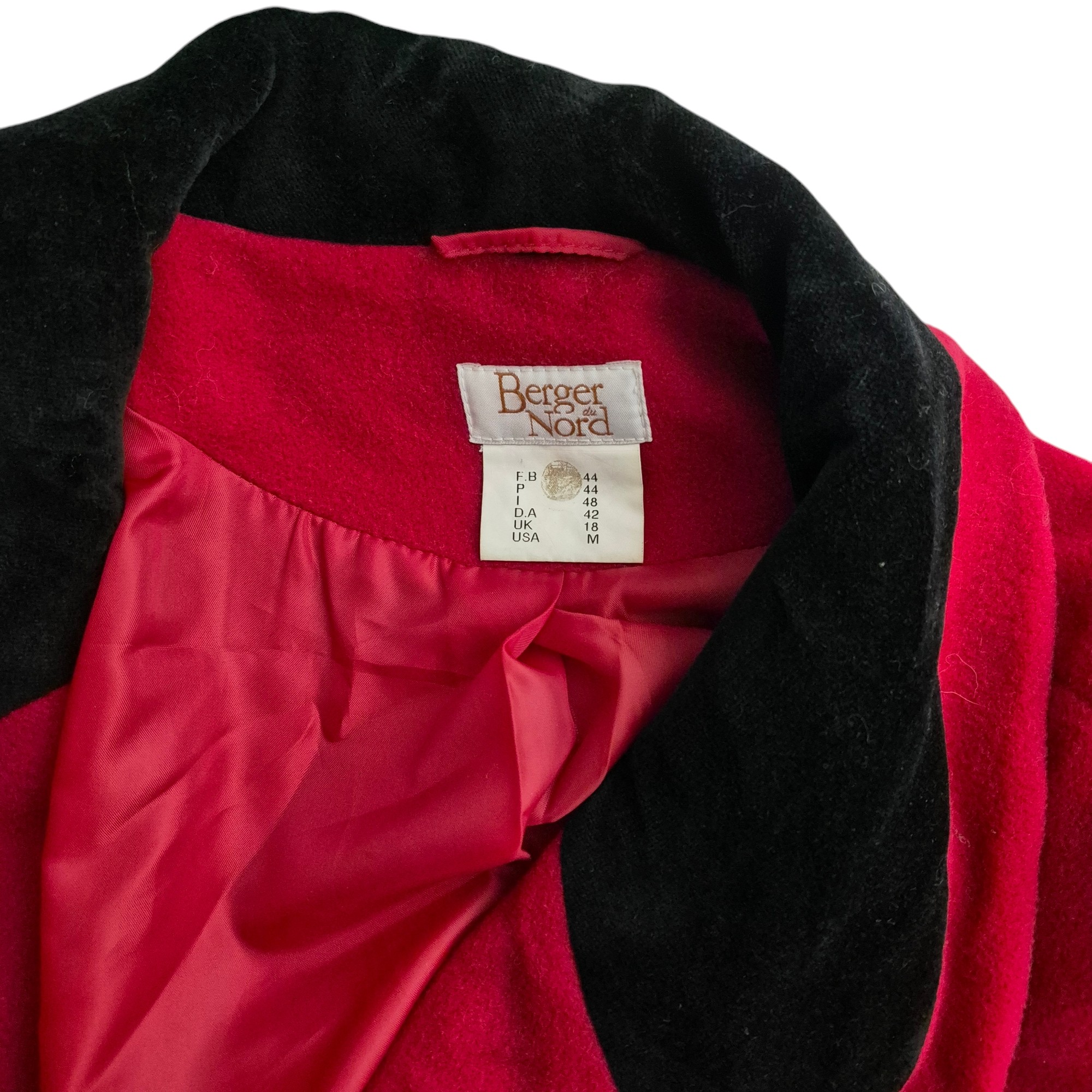 Manteau neuf 80 % de laine - Berger du Nord - T44 - Photo 1