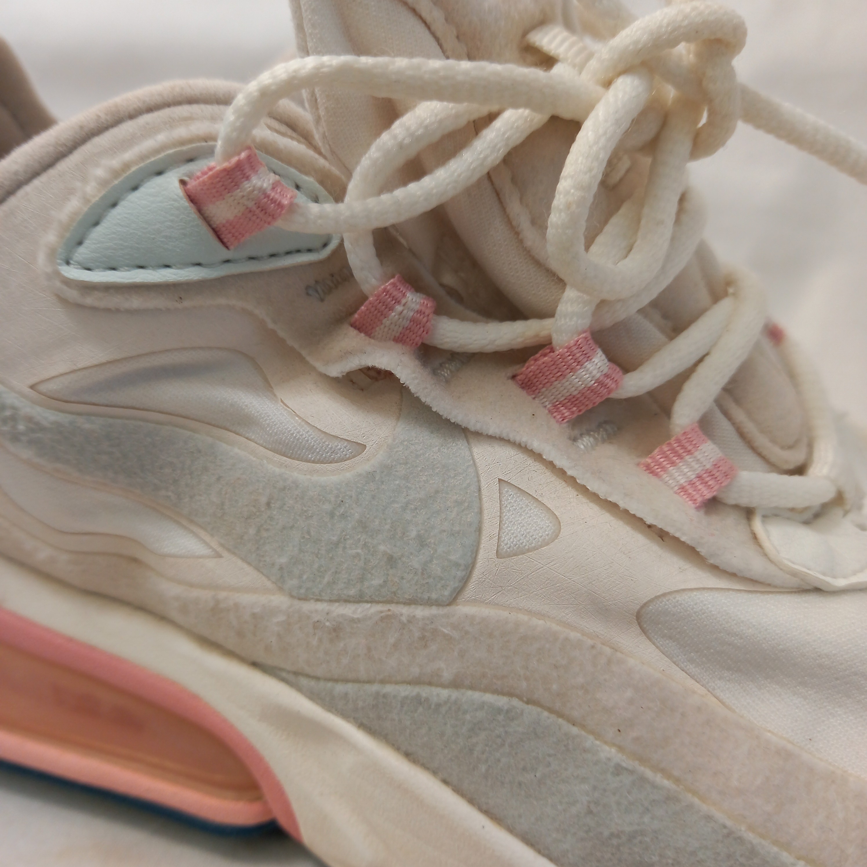 Chaussure pour femme/unisexe, de marque Nike, modèle Air Max 270 React, "American Modern Art", taille 36,5 (Europe) - COLLECTOR Bon état - Vue 13 - 