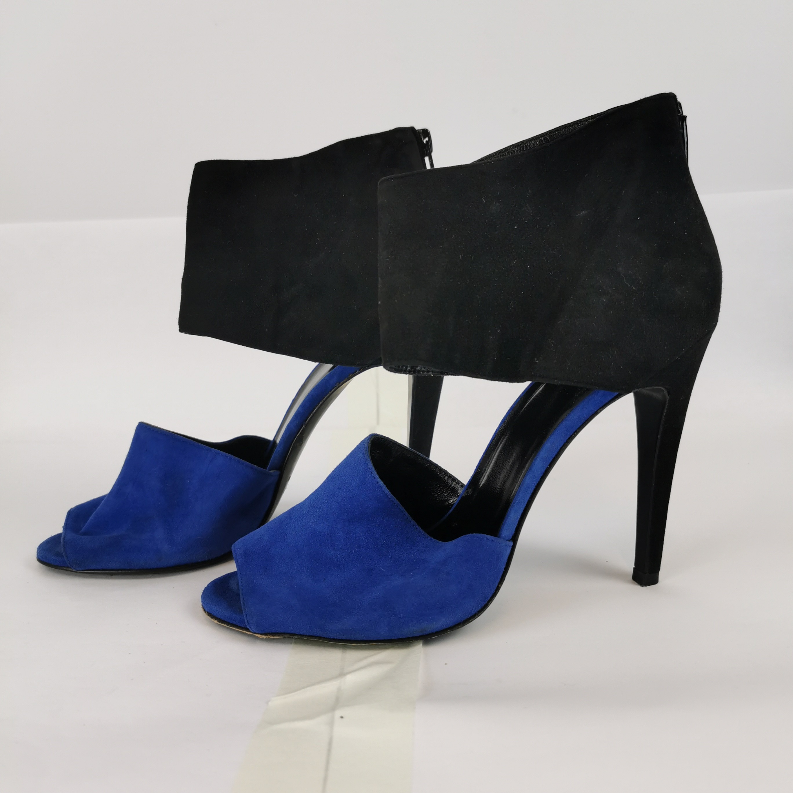 Escarpin PIERRE HARDY 38 noir & bleu - Photo 2