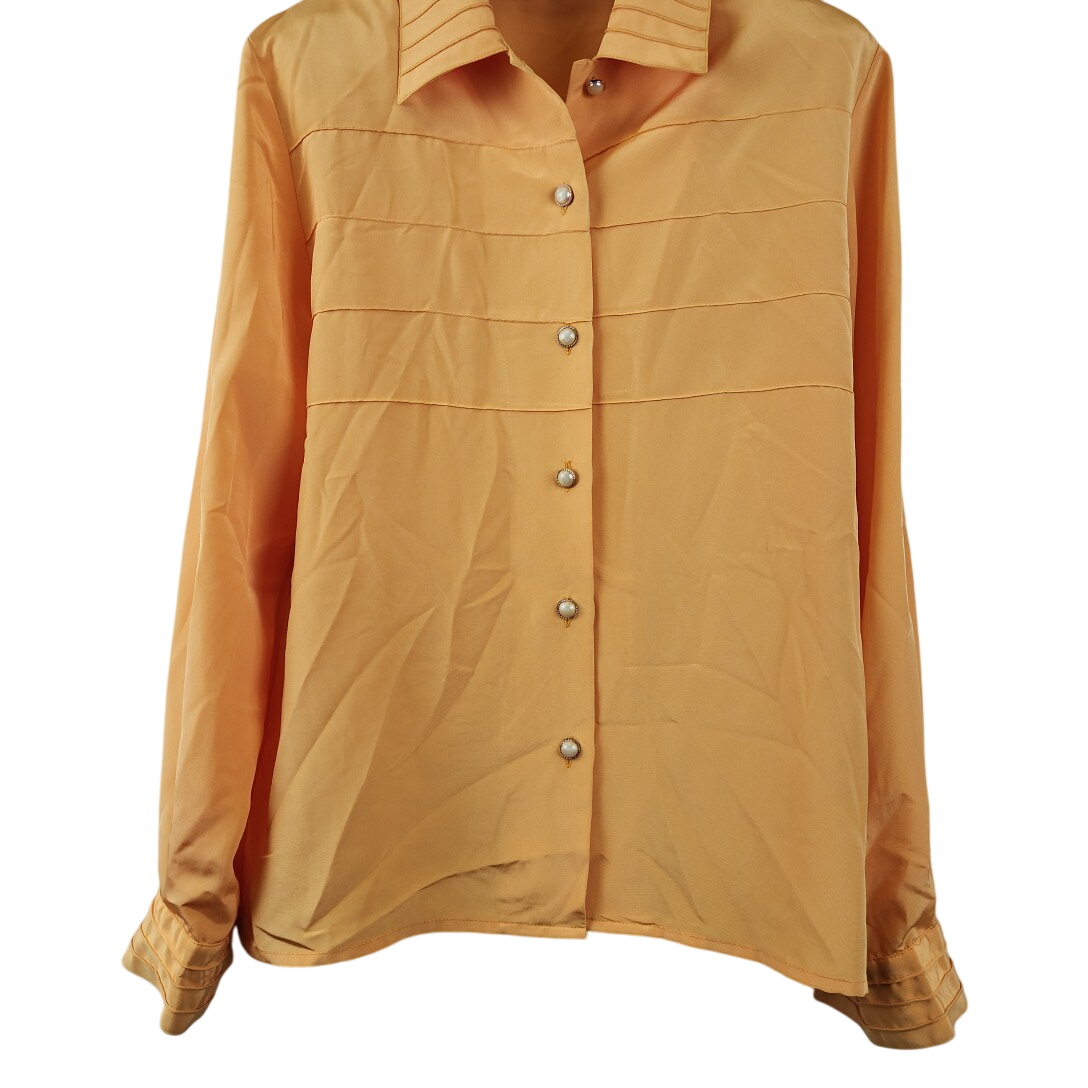 Mary West - blouse vintage 100% polyester - Taille 40 - Label Emmaus - Modalova