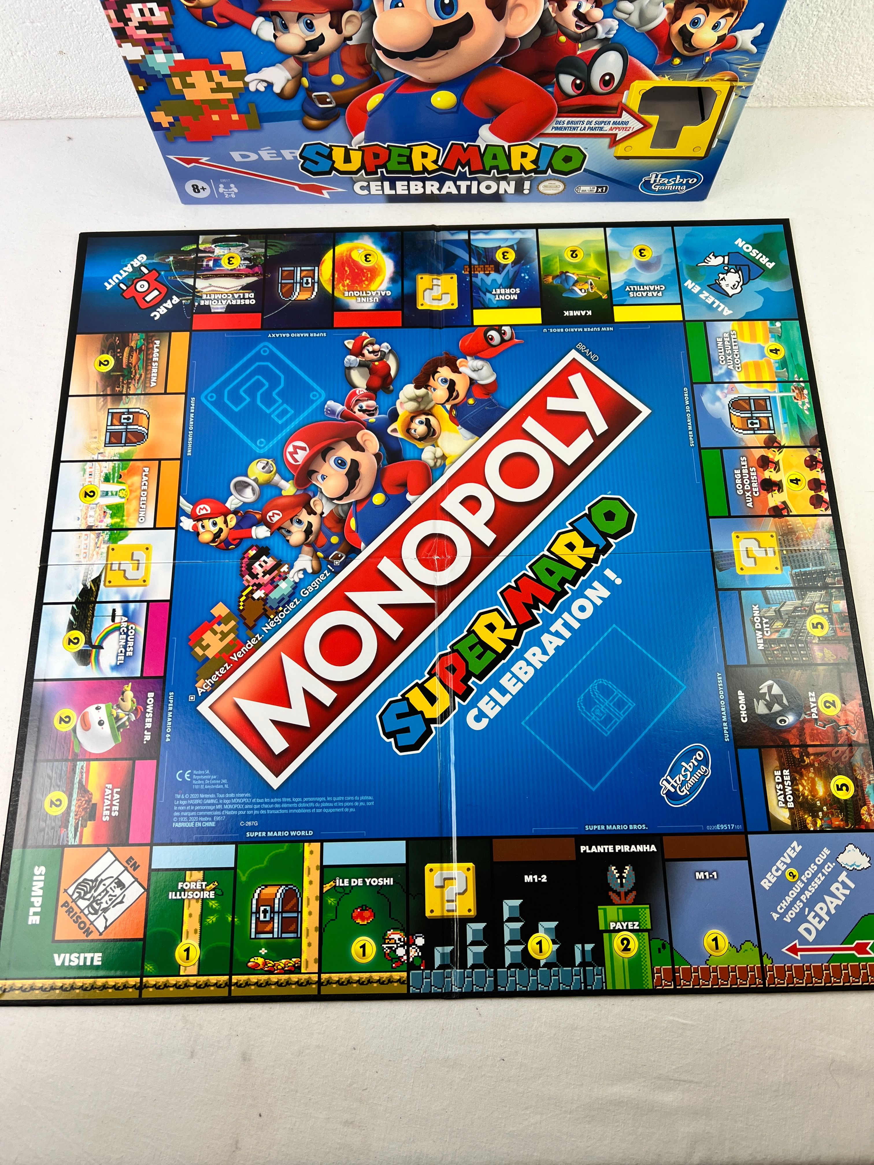 Monopoly Super Mario Nintendo Hasbro 2020 Très bon état - Vue 5 - 