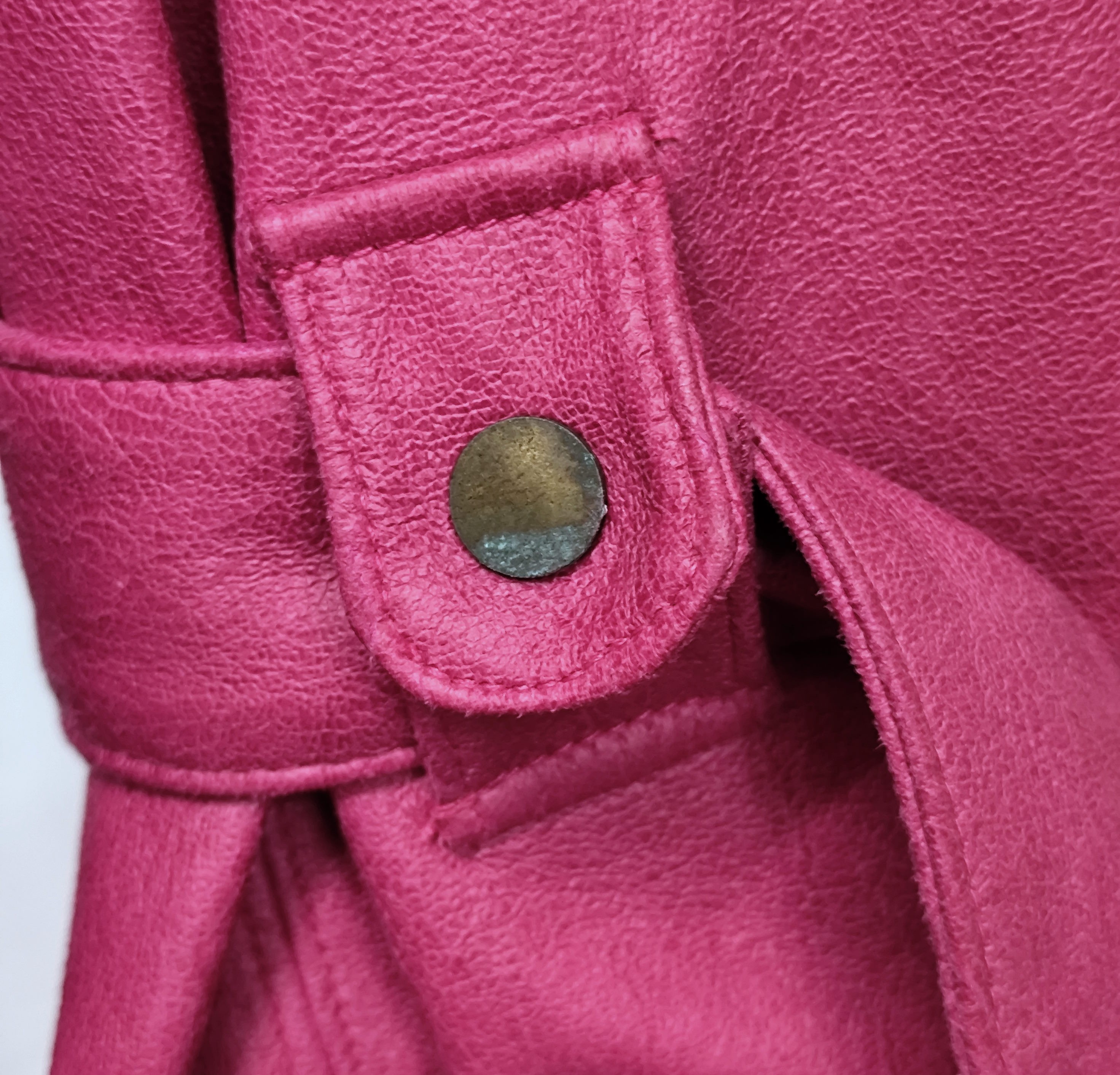 Trench Balmain Femme Fuchsia – Taille 42 - Photo 5