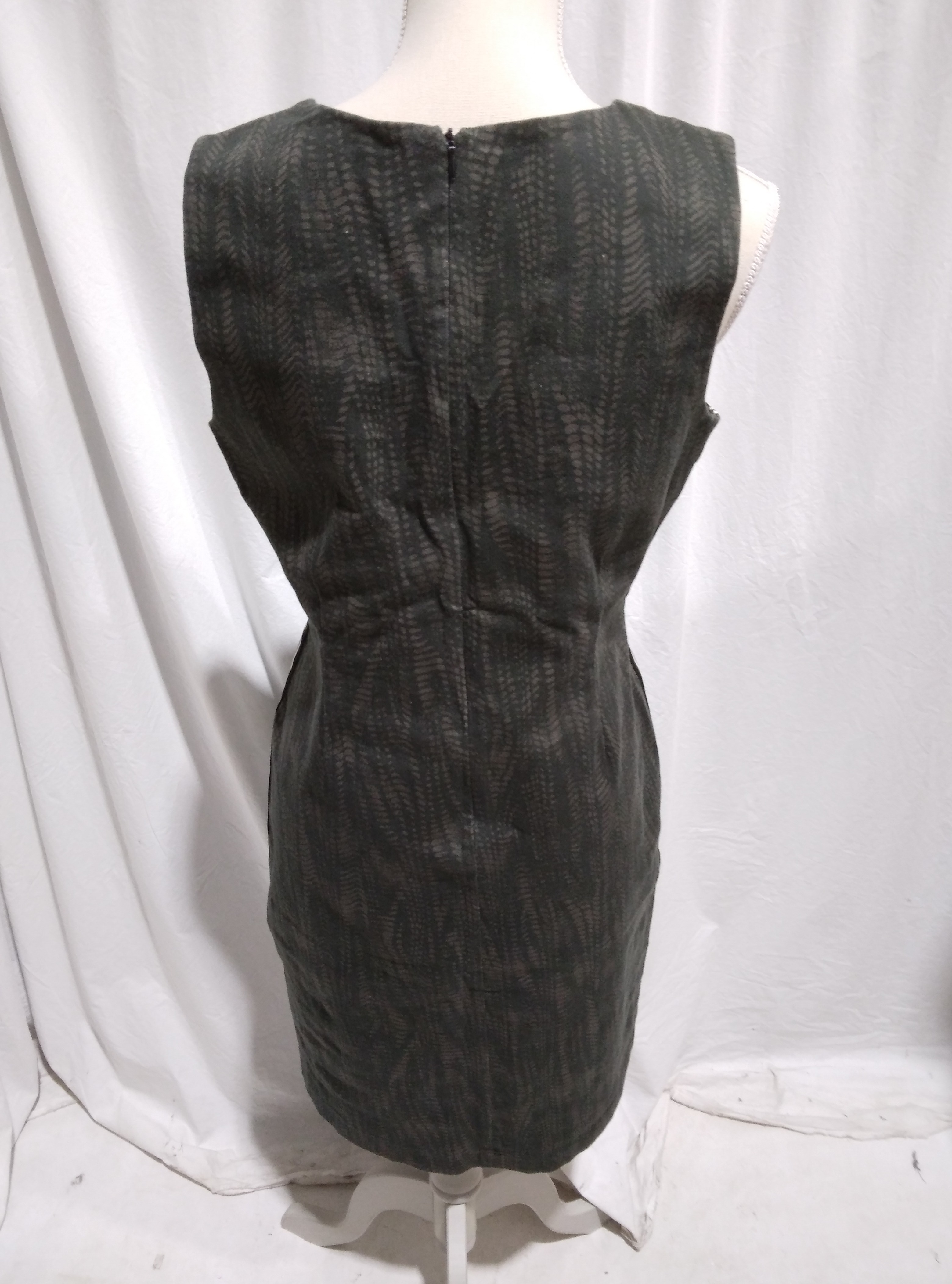 Robe sans manches imprimé "Iguane", Paul Brial - 4  - Vue 3 - 