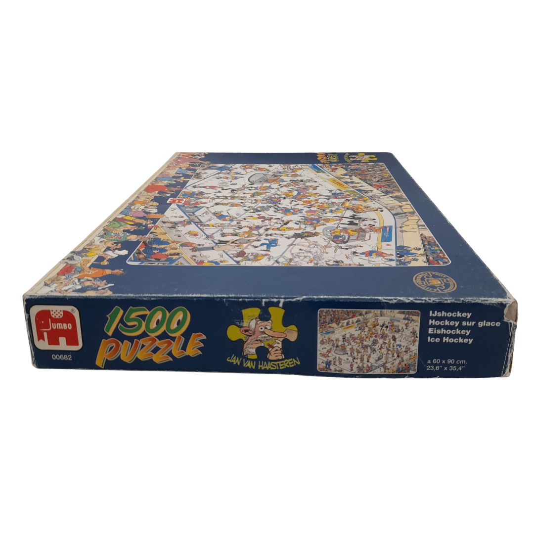 Puzzle Jan Van Haasteren - Le Hockey sur Glace (IJshockey) - 1500 pièces - Jumbo Bon état - Vue 11 - 