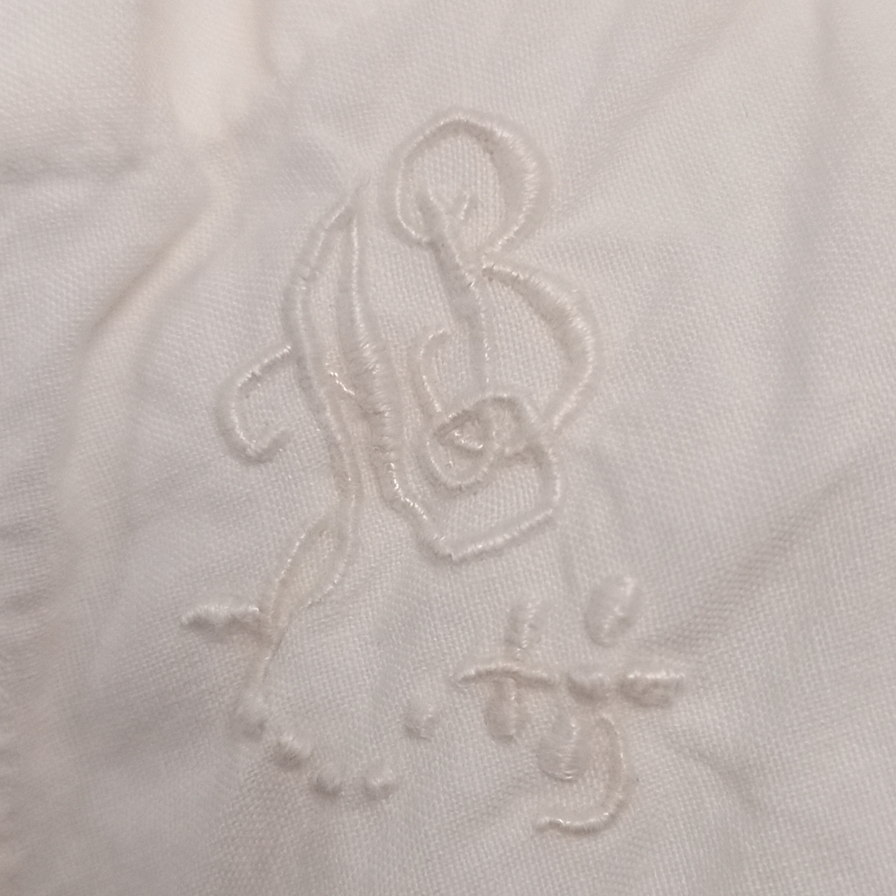 Culotte fendue brodée , blanc T: 34/36 - Photo 4