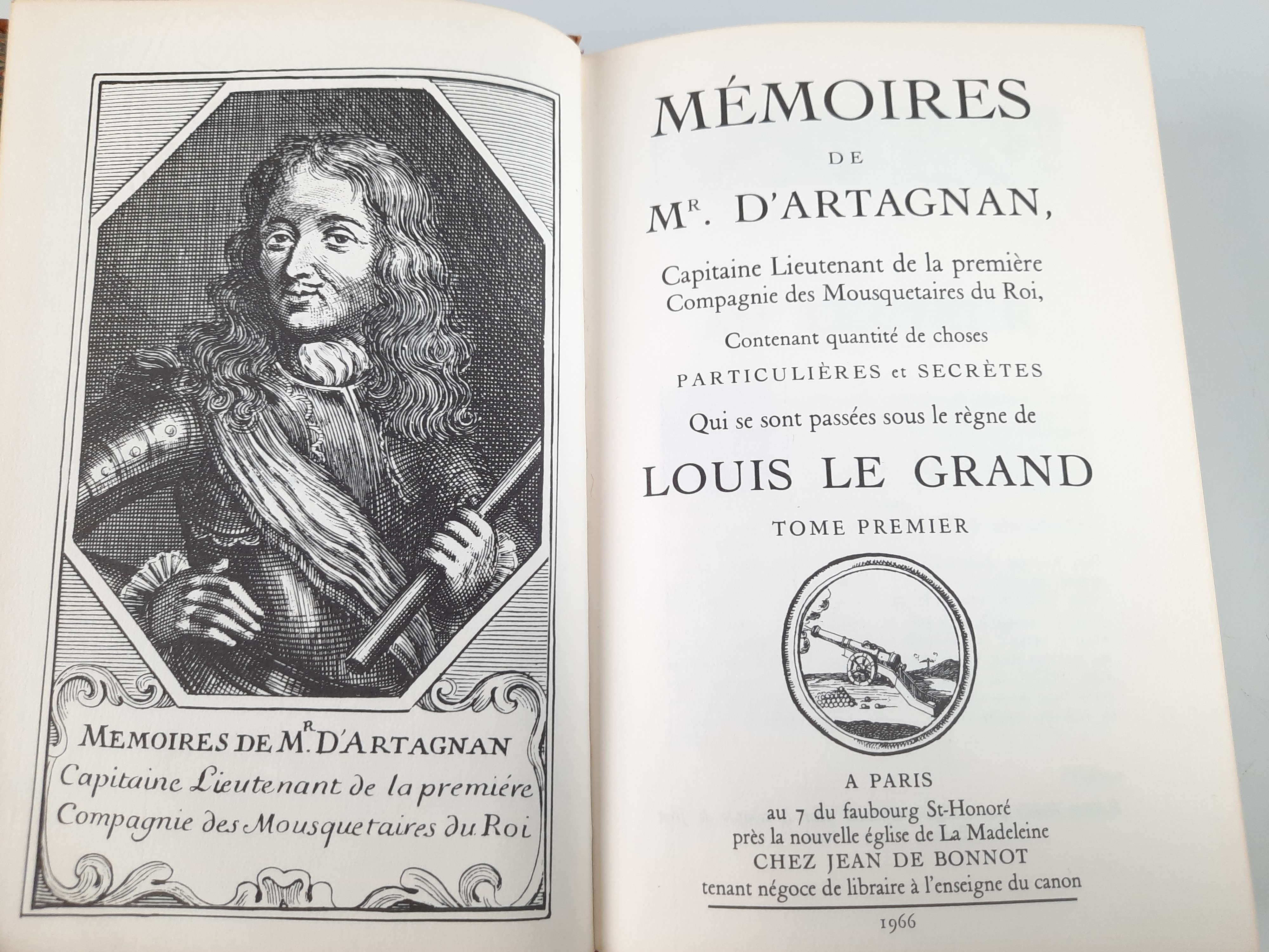 D'Artagnan Mémoires, tome 1et2. 1967. - Photo 4