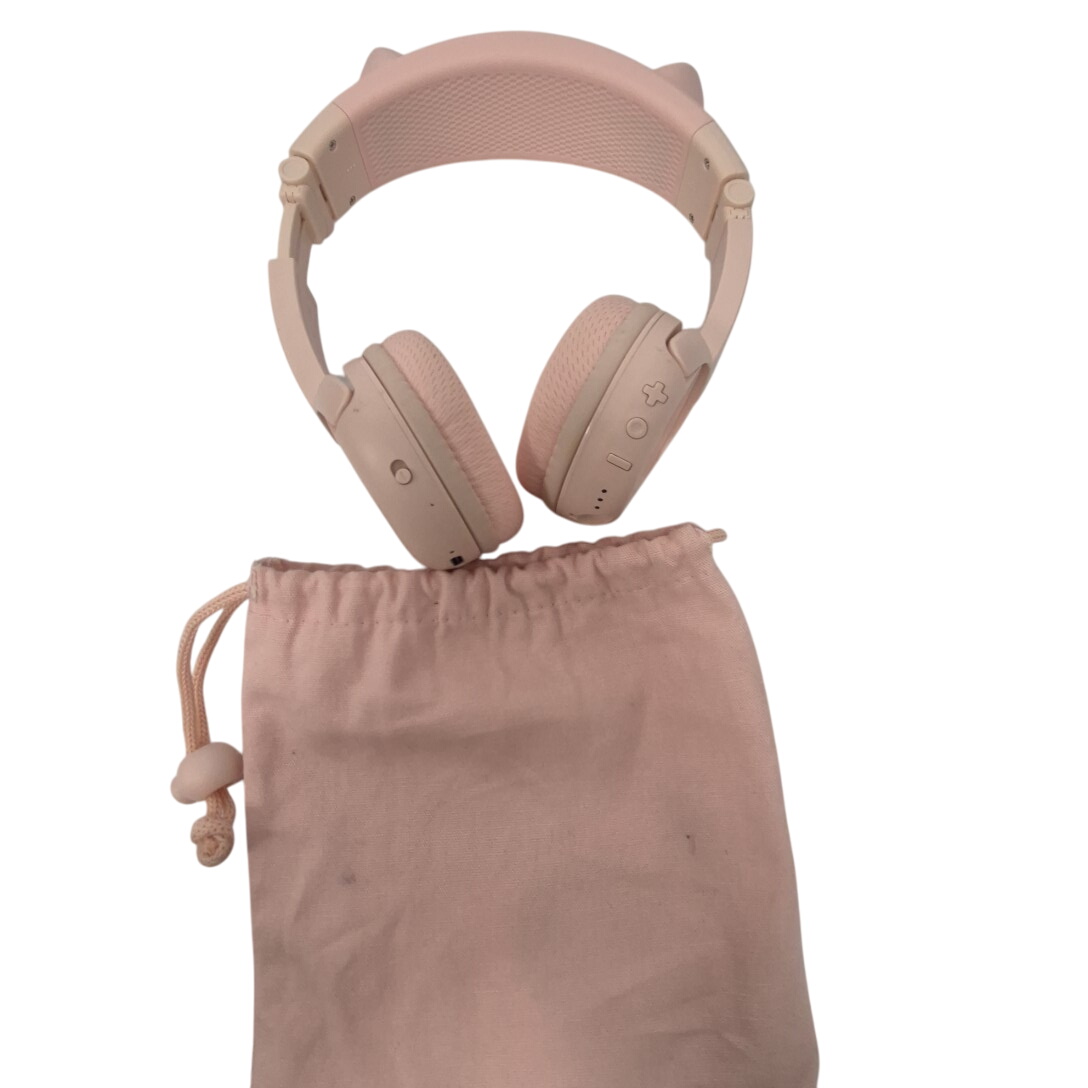 Casque enfant Bluetooth rose chat - Photo 0