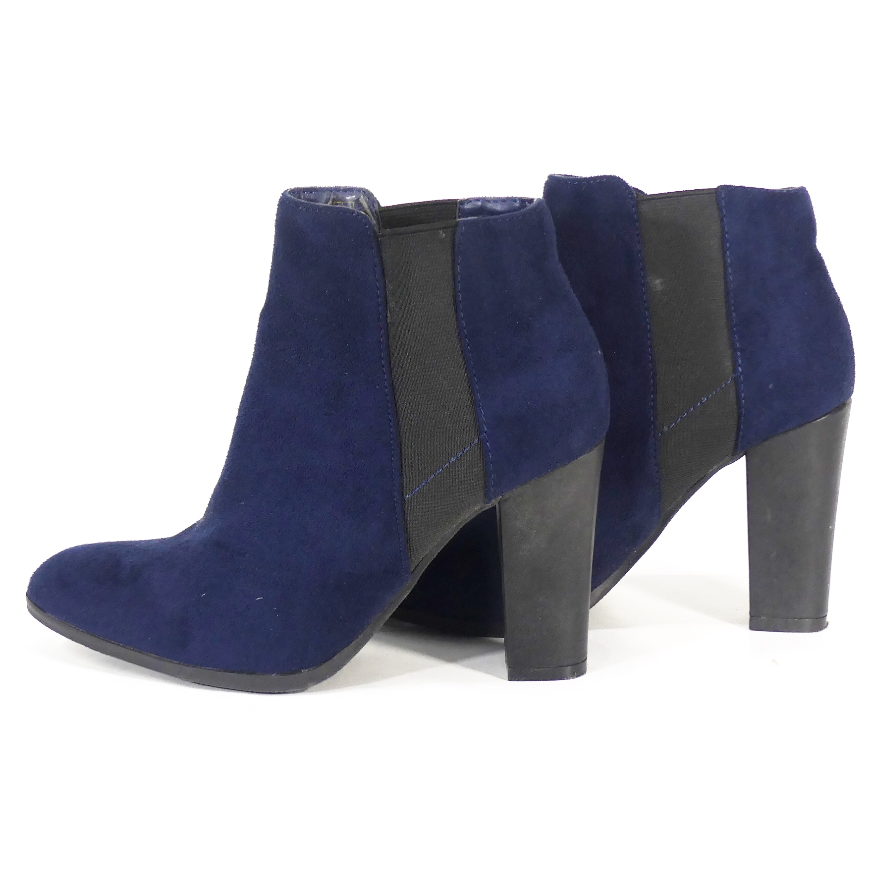 Bottines à talons bleues - Cache Cache - T 36 Très bon état -  reconditionné disponible sur Label Emmaüs
