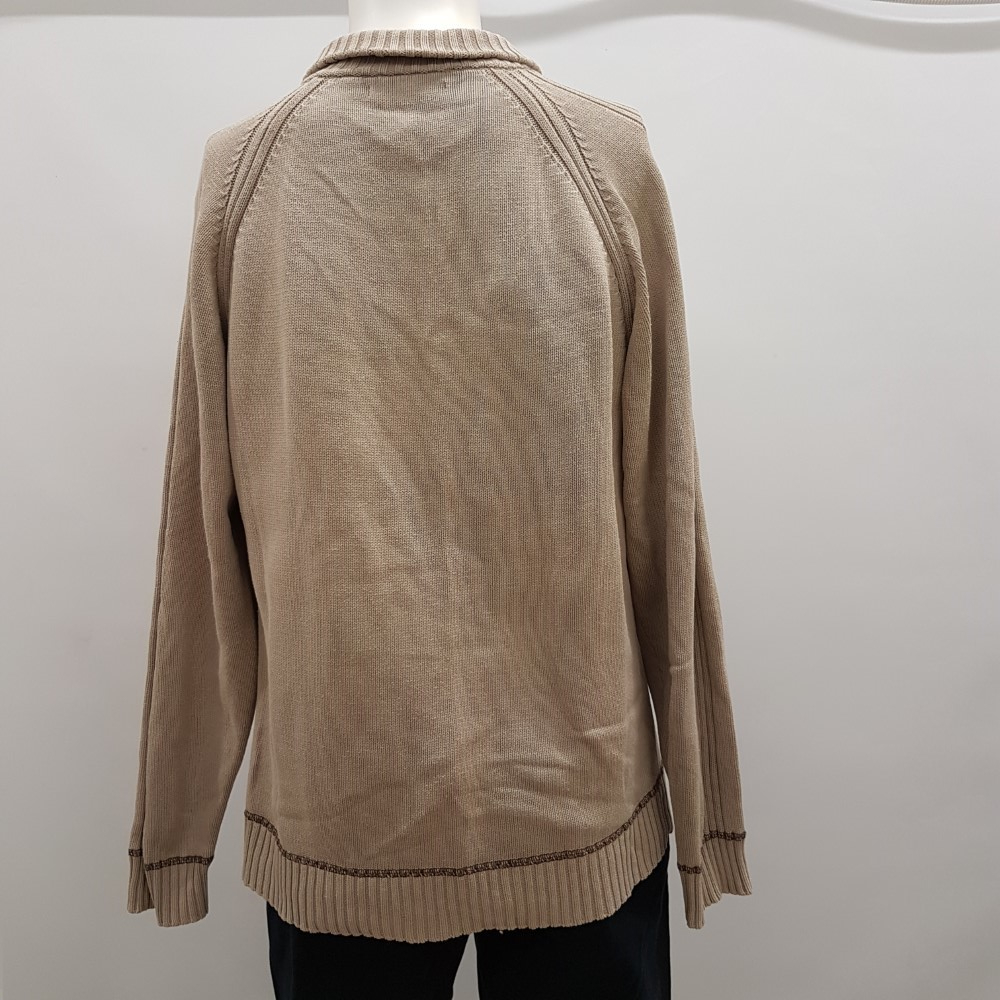 Pull camionneur beige - BRICE - Taille L  - Vue 2 - 